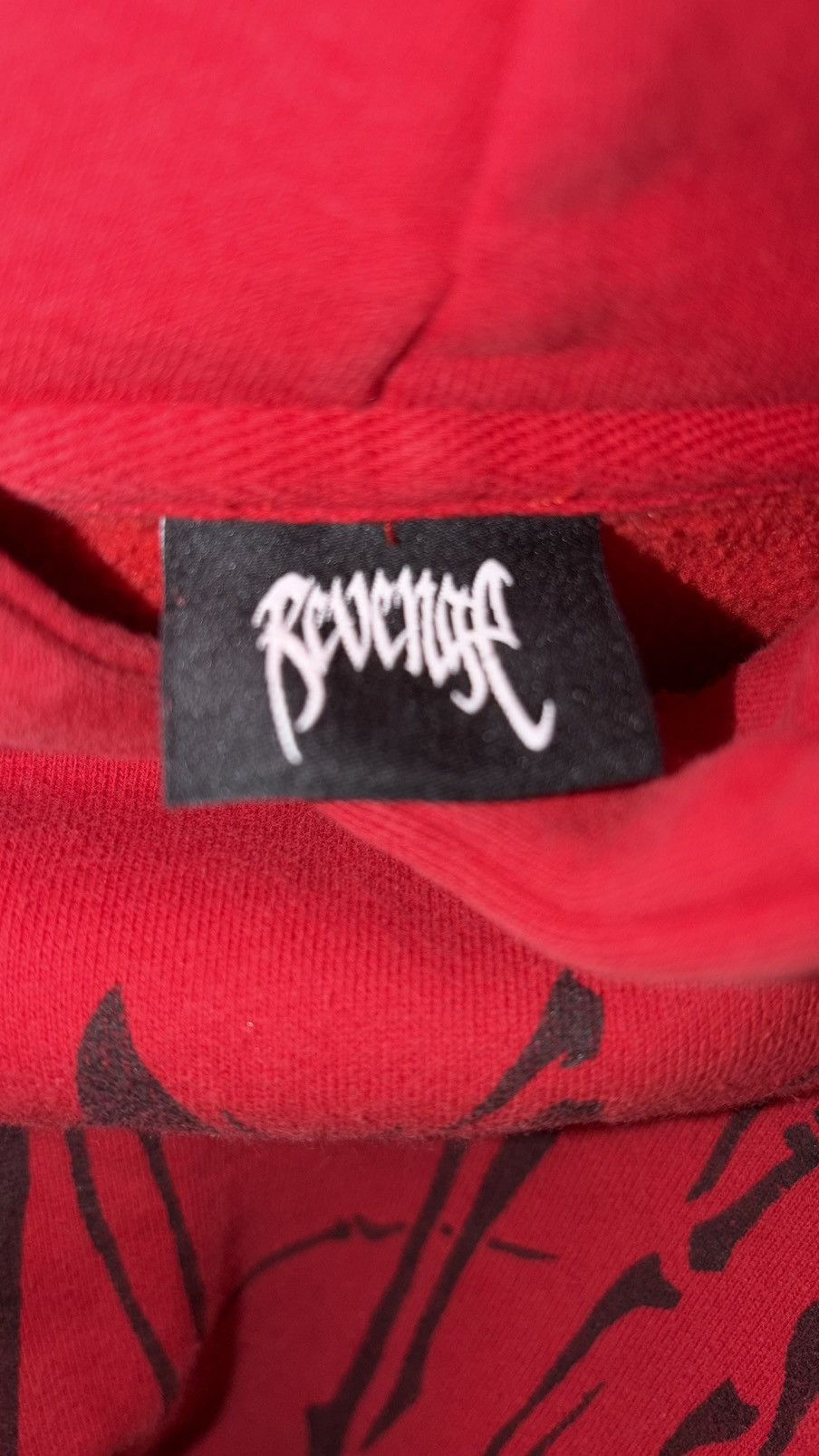 Revenge red revenge skull hoodie Size US L / EU 52-54 / 3 - 3 Thumbnail