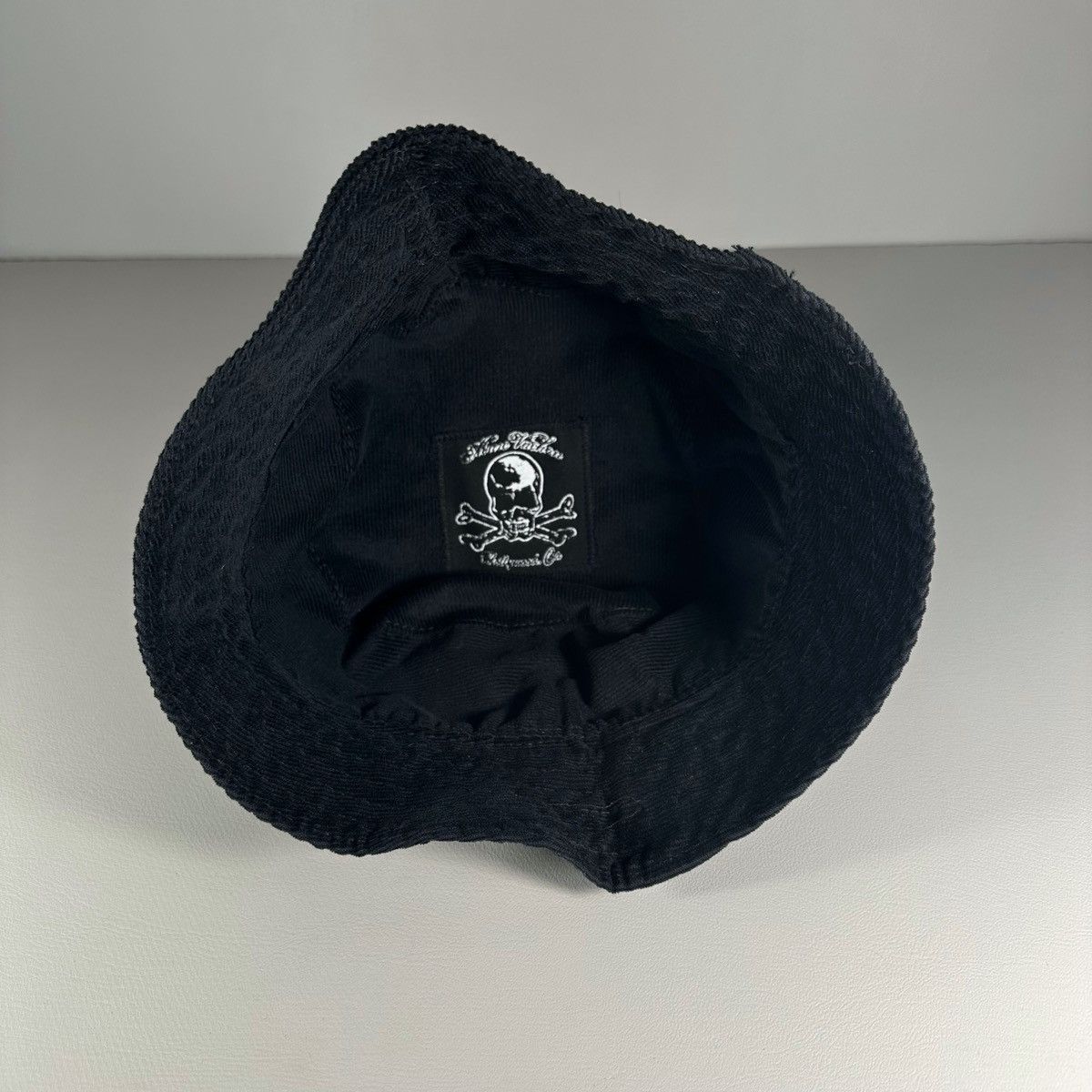 Other Marc Vachon Los Angeles Black Corduroy Pink Print Bucket Hat Size ONE SIZE - 5 Thumbnail