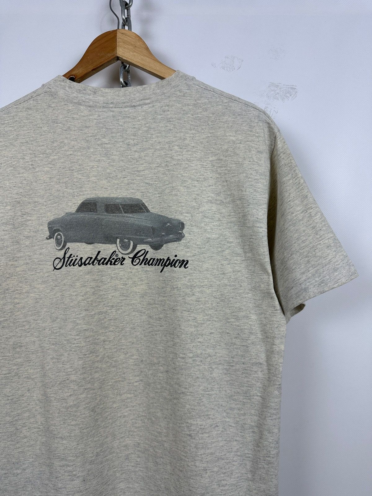 Stussy 90s Vintage Stussy Stusabaker Champion Made In USA T-Shirt Size US M / EU 48-50 / 2 - 6 Thumbnail