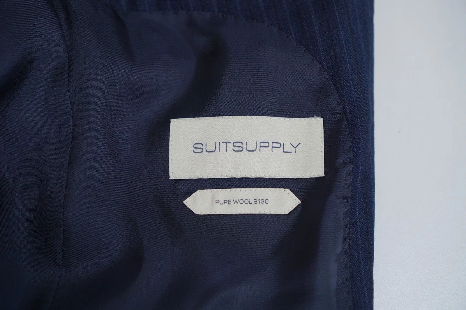 Suitsupply Men Suitsupply Blazer Havana Tulip Pure S130 Wool Reda US40L Size 40L - 5 Thumbnail
