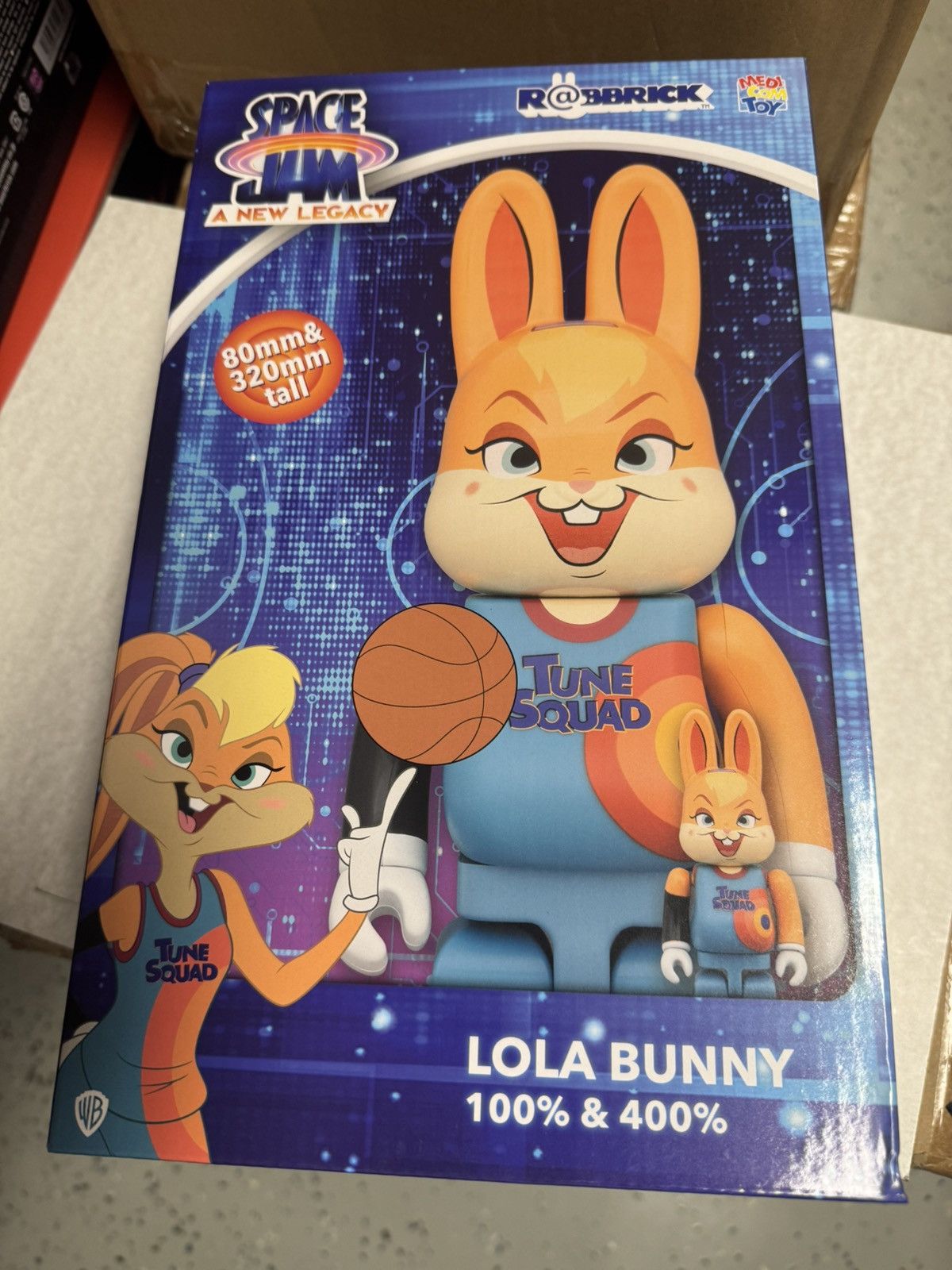 Medicom Toy Bearbrick Space Jam A New Legacy Lola Bunny 100% &400% Size ONE SIZE - 2 Thumbnail