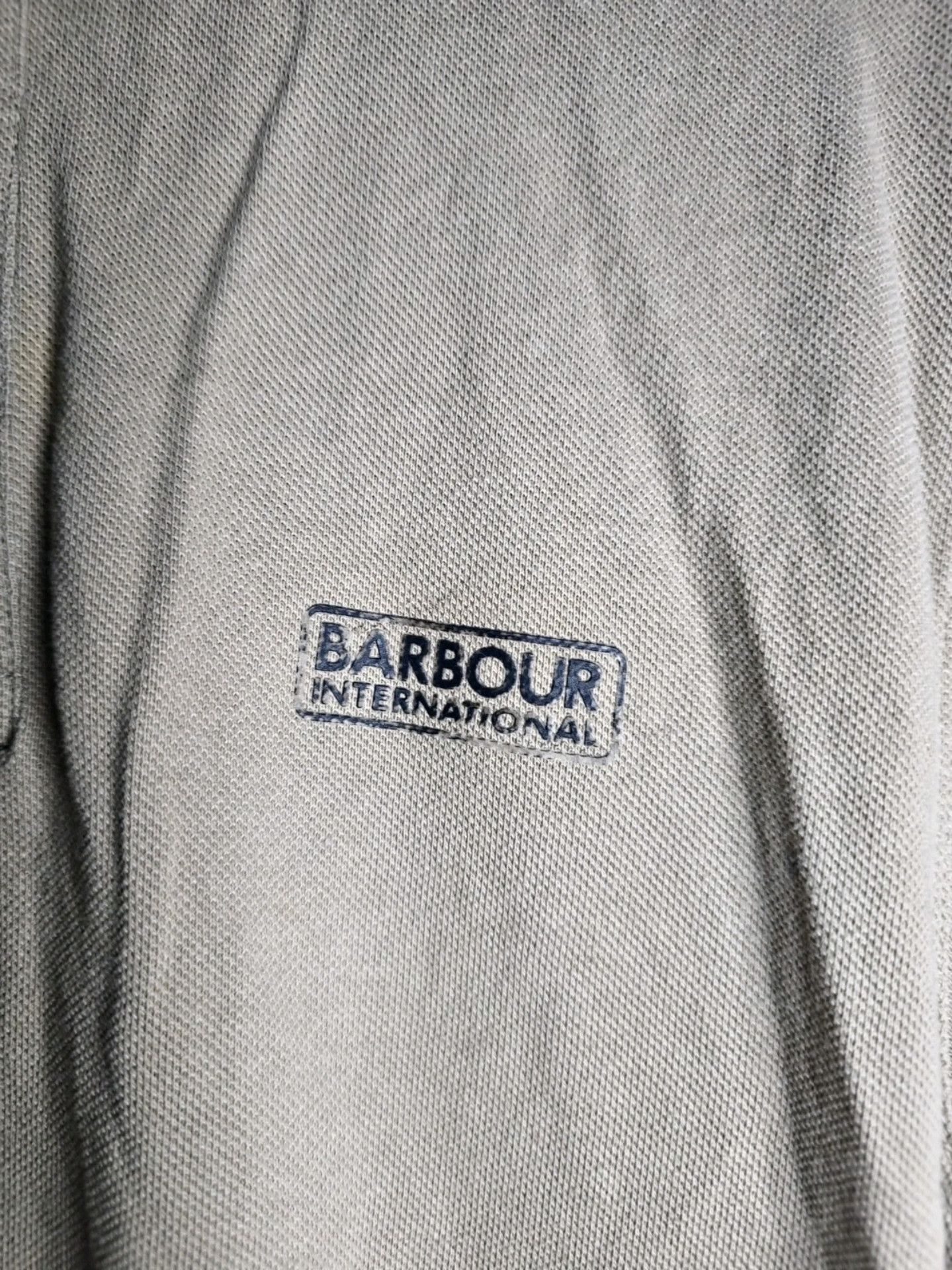 Barbour Barbour International Beige Polo Shirt (Men’s S) Size US S / EU 44-46 / 1 - 3 Thumbnail