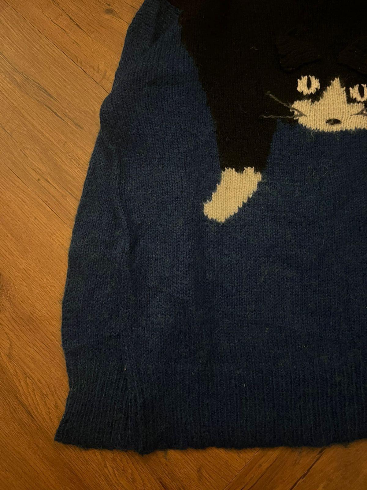 Angel Blue × Beauty Beast × Issey Miyake 2000s fuzzy mohair cats liked Issey Miyake styel Size US M / EU 48-50 / 2 - 6 Thumbnail
