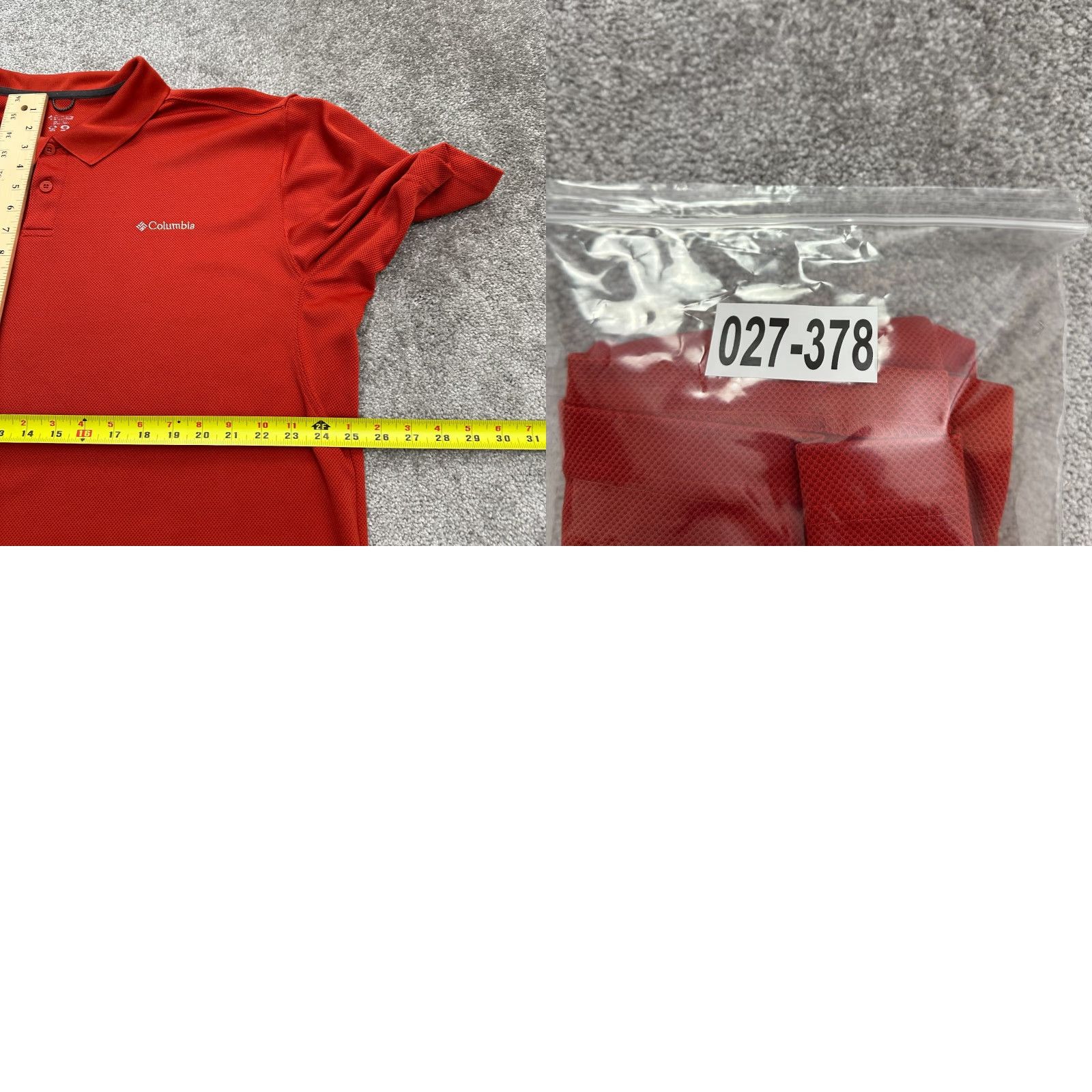Vintage Columbia Polo Shirt Men XXL Red Short Sleeve Omni Shade PFG Utilizer Shirt Casual Outdoor Fishing Golf Walking - Columbia Size US XXL / EU 58 / 5 - 8 Thumbnail