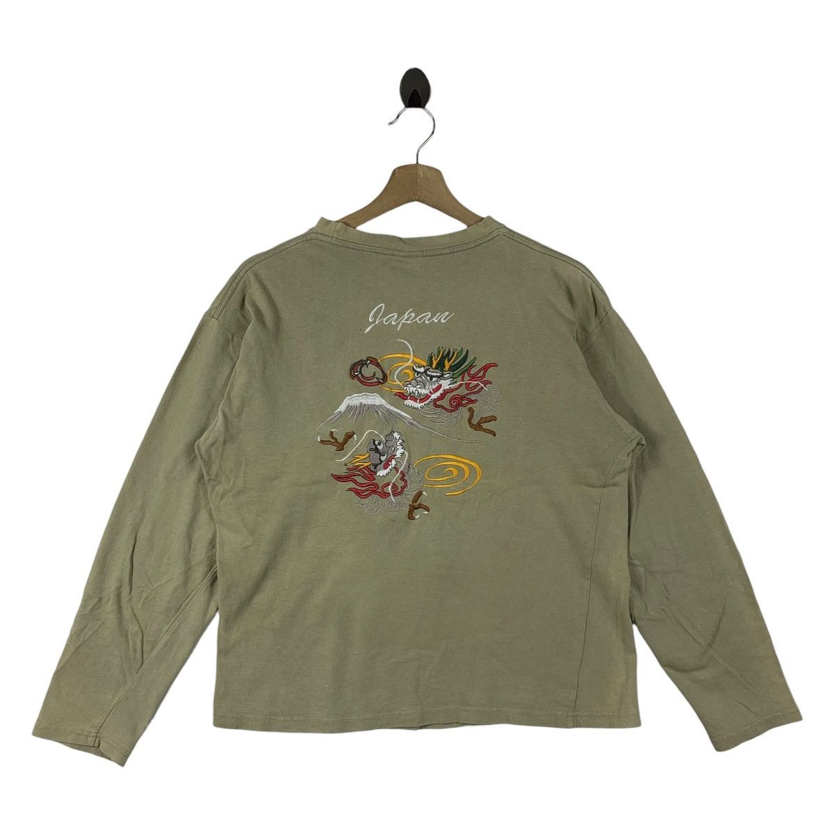 Japanese Brand STUDIO HIRO japanese culture embroidery design tee Size US M / EU 48-50 / 2 - 1 Thumbnail