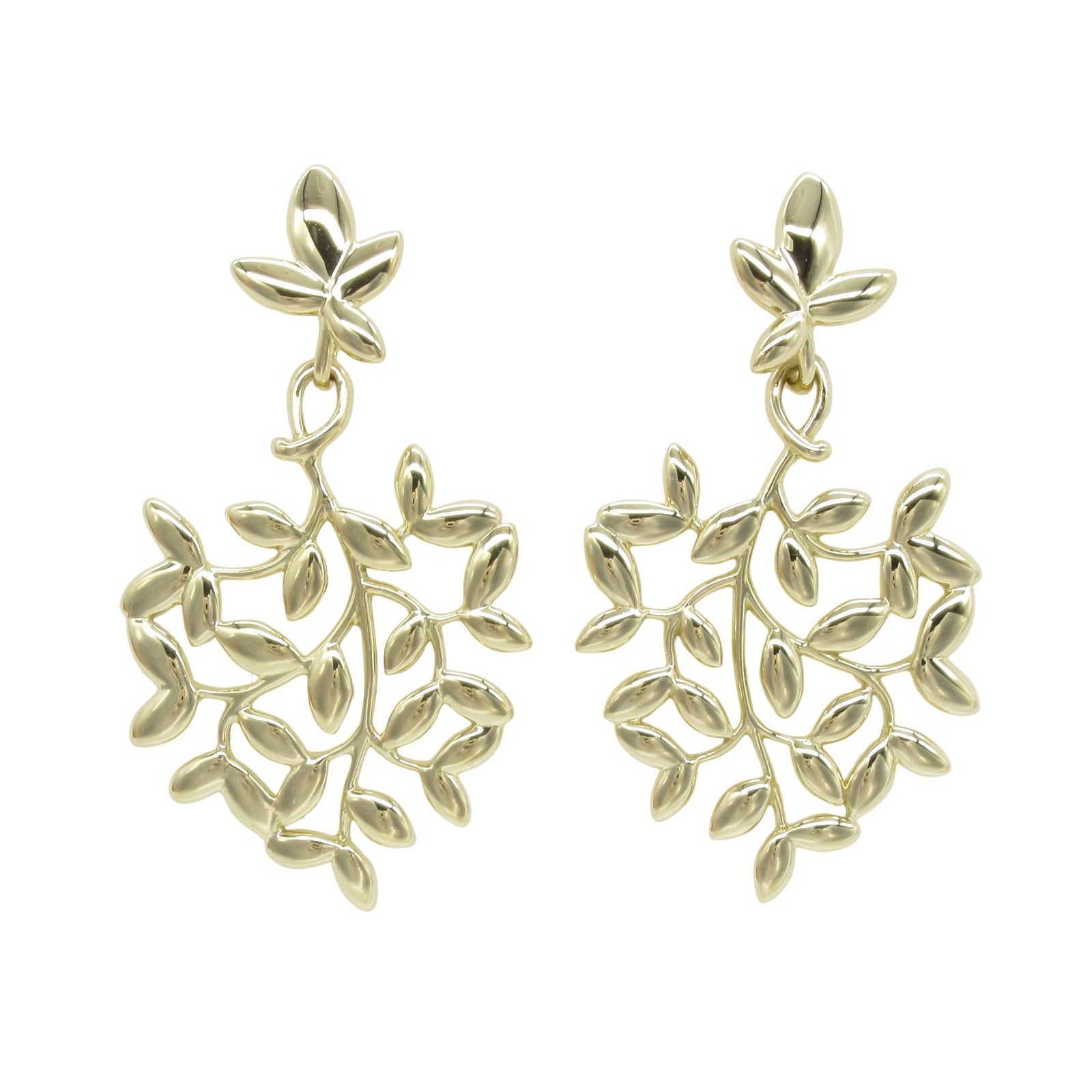 Tiffany & Co. Tiffany Co Olive Leaf Earrings K18 (Yellow Gold) Gold Size ONE SIZE - 1 Thumbnail