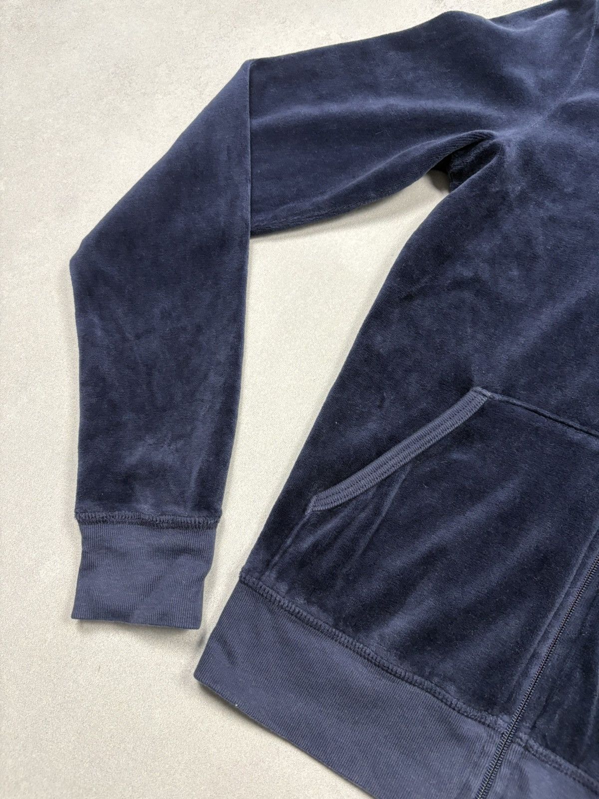 Juicy Couture Vintage 00s Juicy Couture Velour Zip Hoodie Rhinestone Tree Size M / US 6-8 / IT 42-44 - 11 Thumbnail