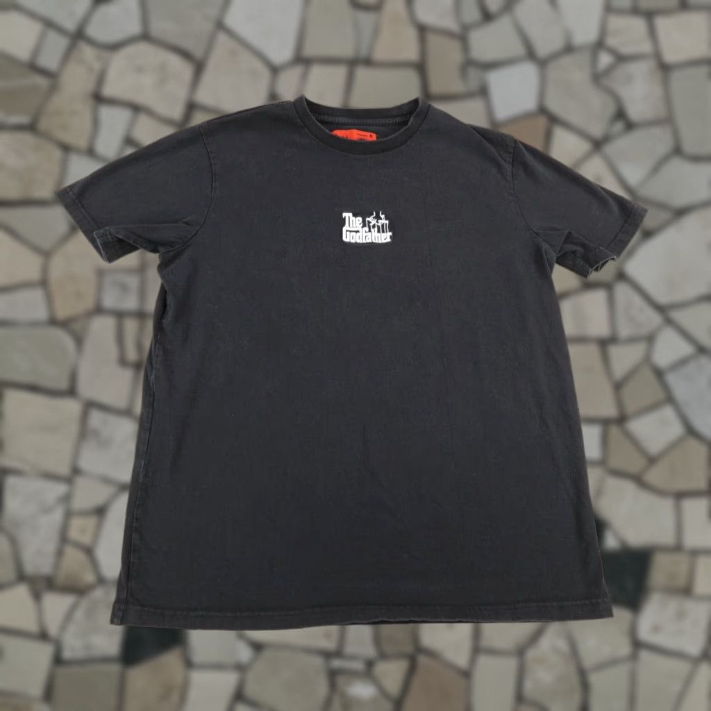 Palace The Godfather Shirt Mens M Black Soe Palace Tee Movie Crew Shirt Vito Corleone Shoe Palace Logo Graphic Print 90s Theme Mens Size US M / EU 48-50 / 2 - 1 Thumbnail