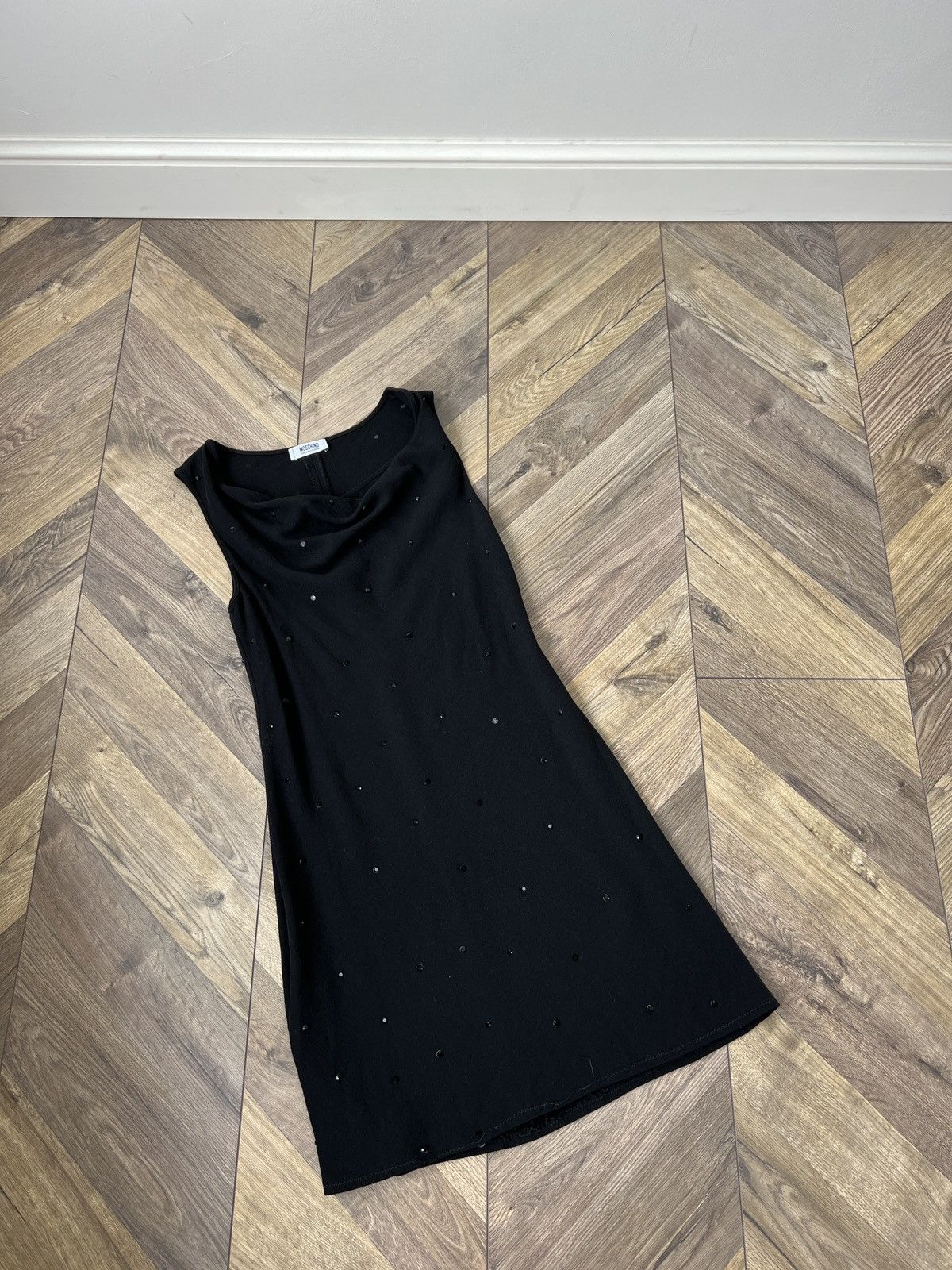 Moschino Vintage MOSCHINO Cheapandchic Y2K rhinestone slip dress Size M / US 6-8 / IT 42-44 - 3 Thumbnail