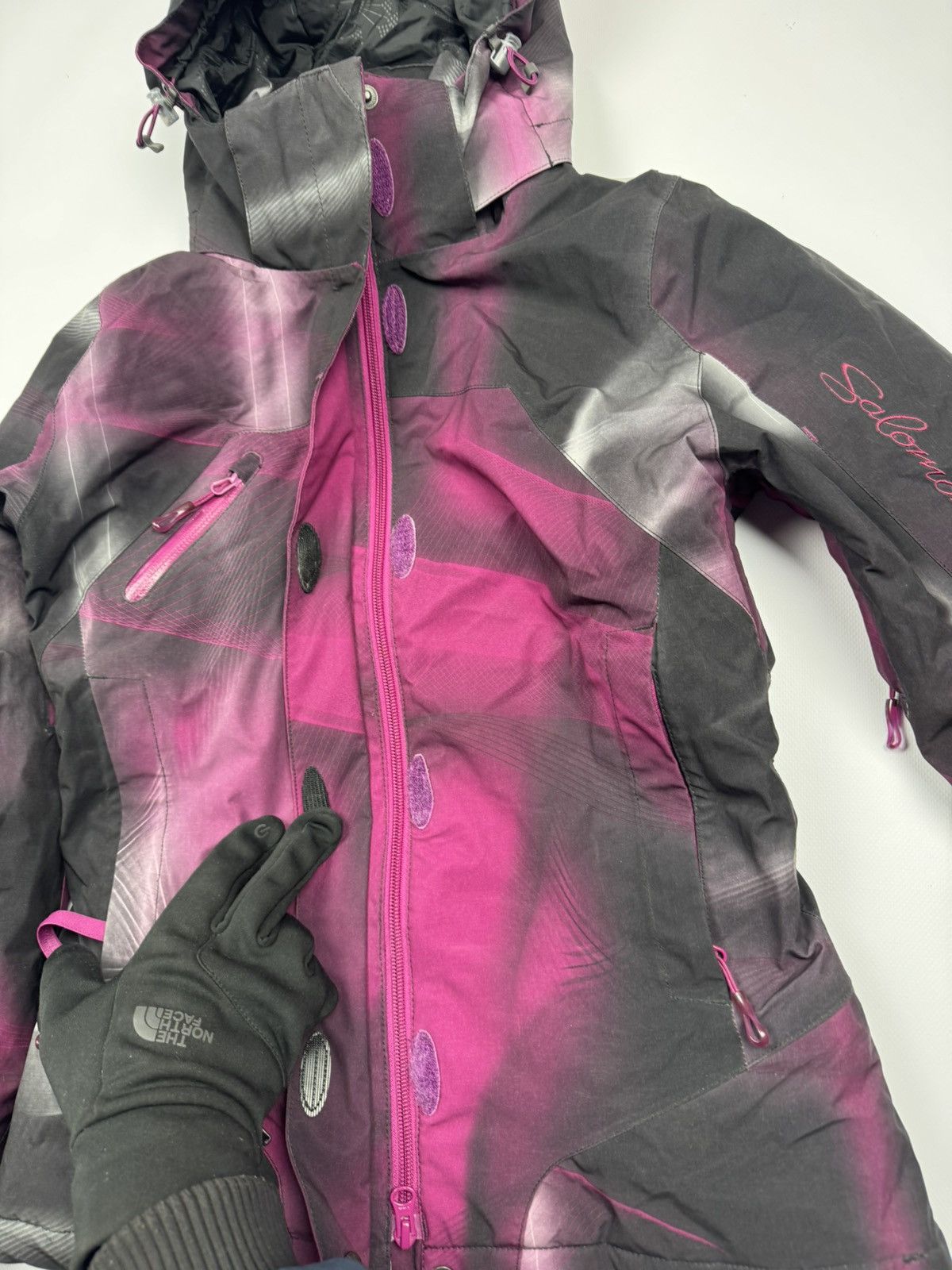 Salomon Vintage Salomon Women's Ski Jacket Size S / US 4 / IT 40 - 13 Thumbnail
