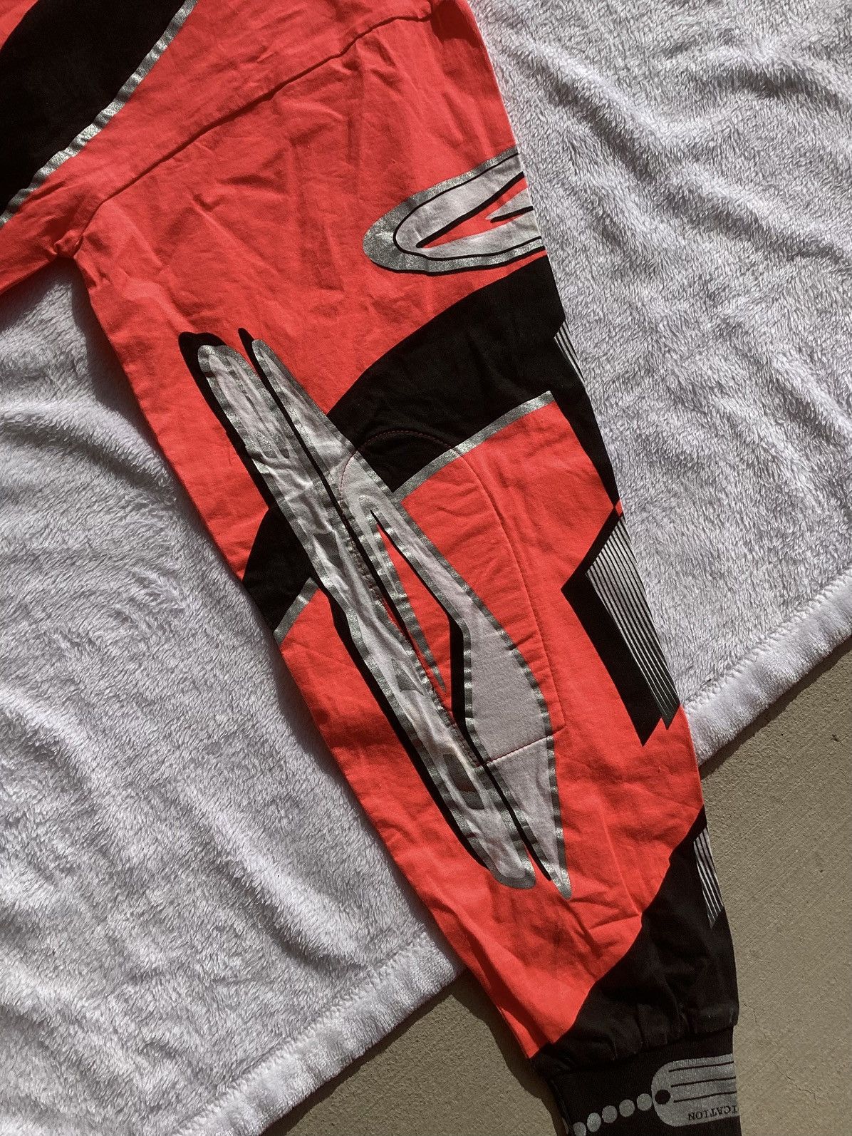 Vintage Vtg 90s AXO sports racing neon pink riding/motorcycle jersey Size US XXL / EU 58 / 5 - 10 Thumbnail