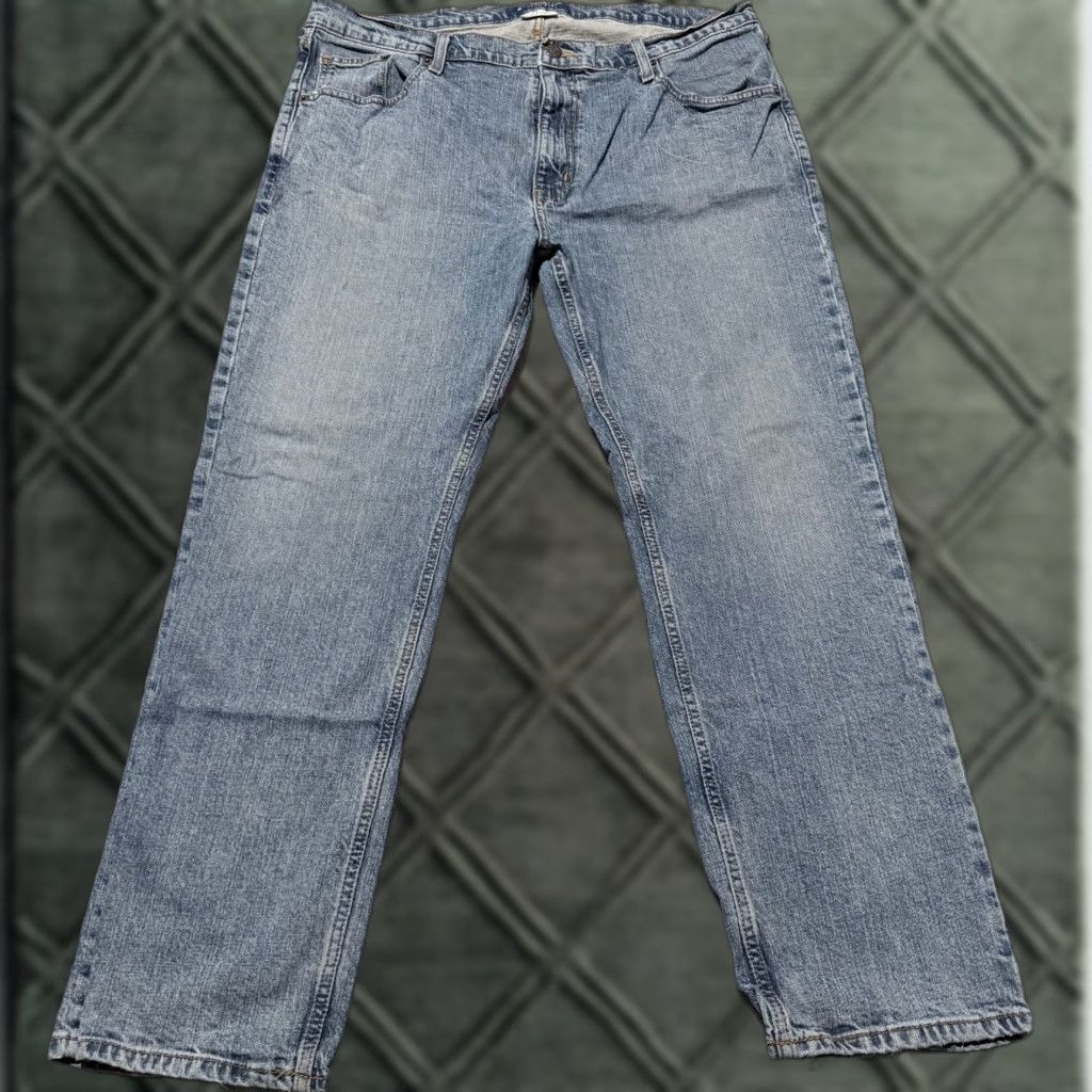 Vintage Arizona Jeans Jeans Men Blue Denim Stretch Mid Rise Straight 38x29 Modern 5-Pocket Mens Size US 38 / EU 54 - 1 Thumbnail