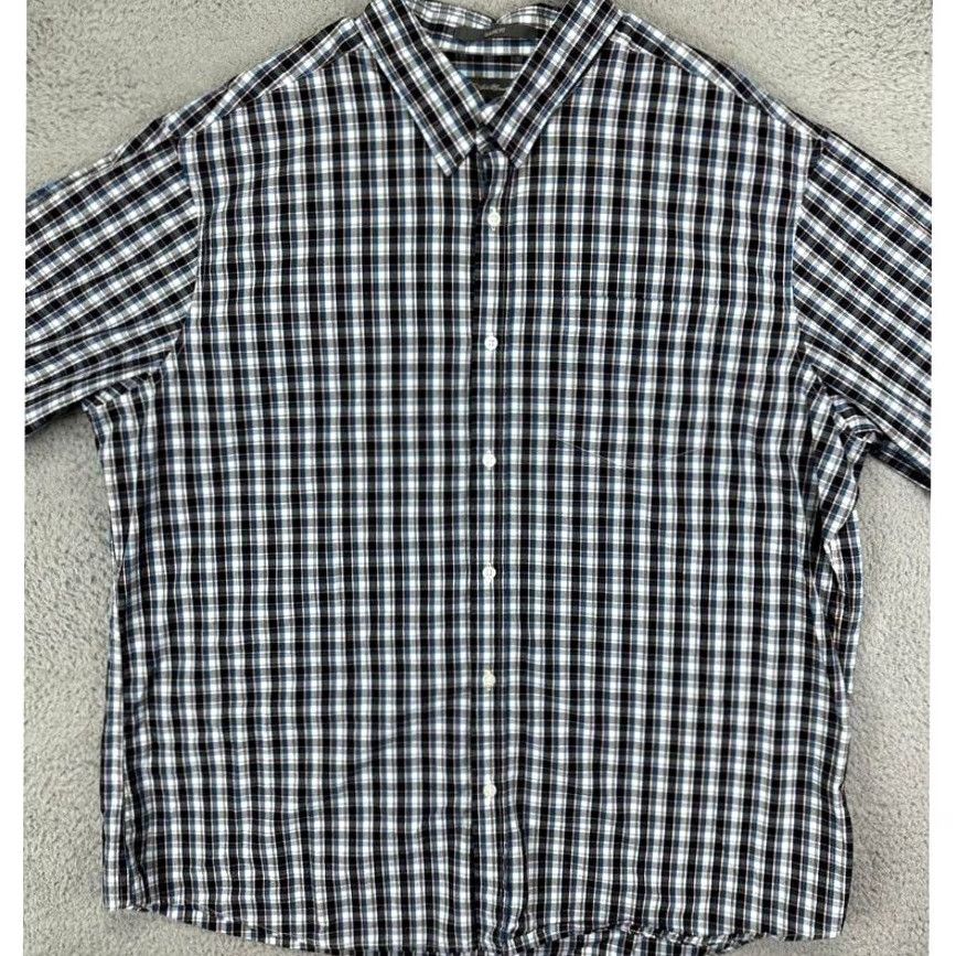 Eddie Bauer Eddie Bauer Shirt Mens 2XL Black Classic Fit Button Up Long Sleeve Pocket EUC Size US XXL / EU 58 / 5 - 3 Thumbnail