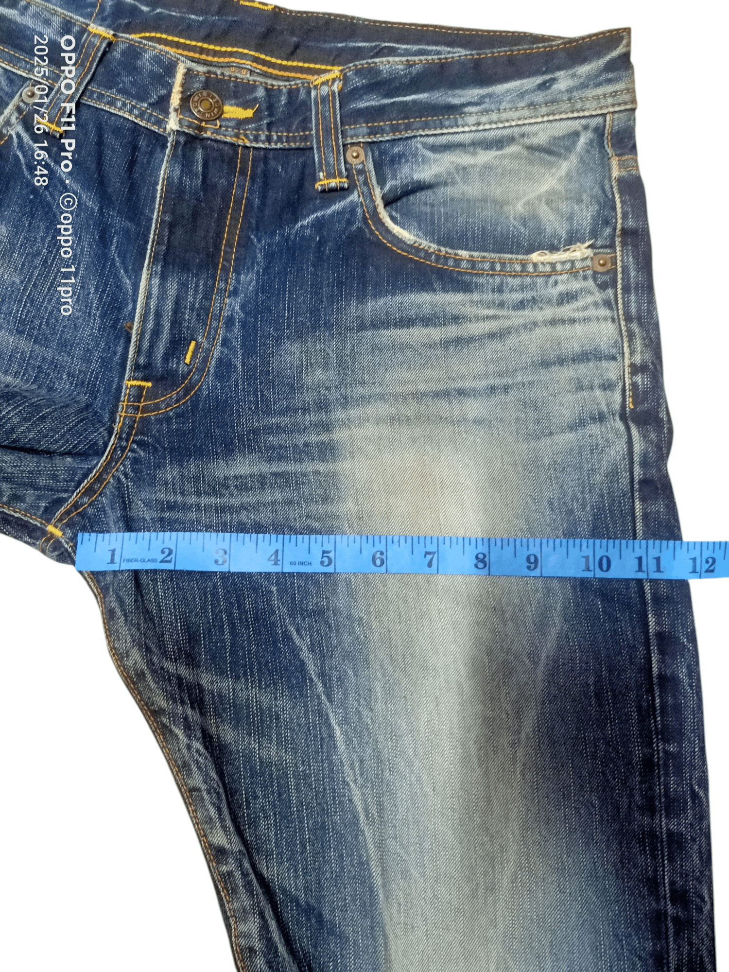 Edwin × Japanese Brand × Le Grande Bleu (L.G.B.) Edwin Vintage Flare Denim Stonewash Size US 34 / EU 50 - 6 Thumbnail