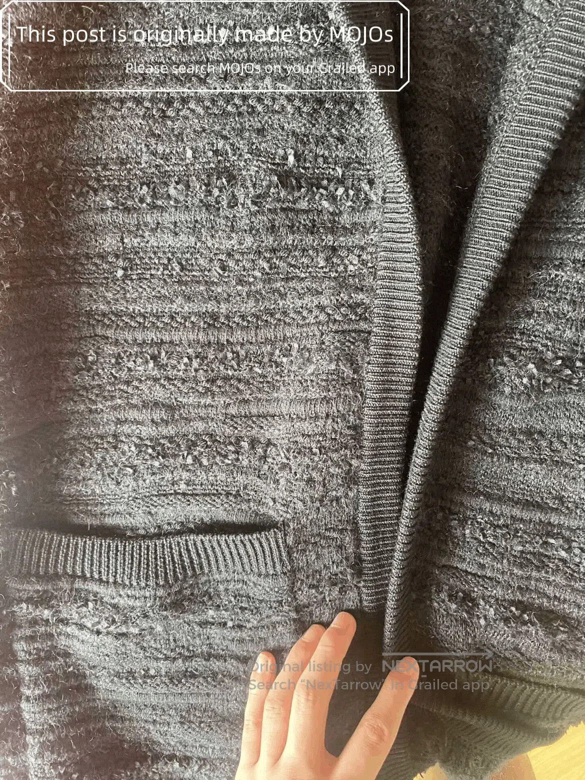 Saint Laurent Paris Sz S Saint Laurent Paris 18AW Knitwear Hoodie Cardigan mojo Size US S / EU 44-46 / 1 - 6 Thumbnail