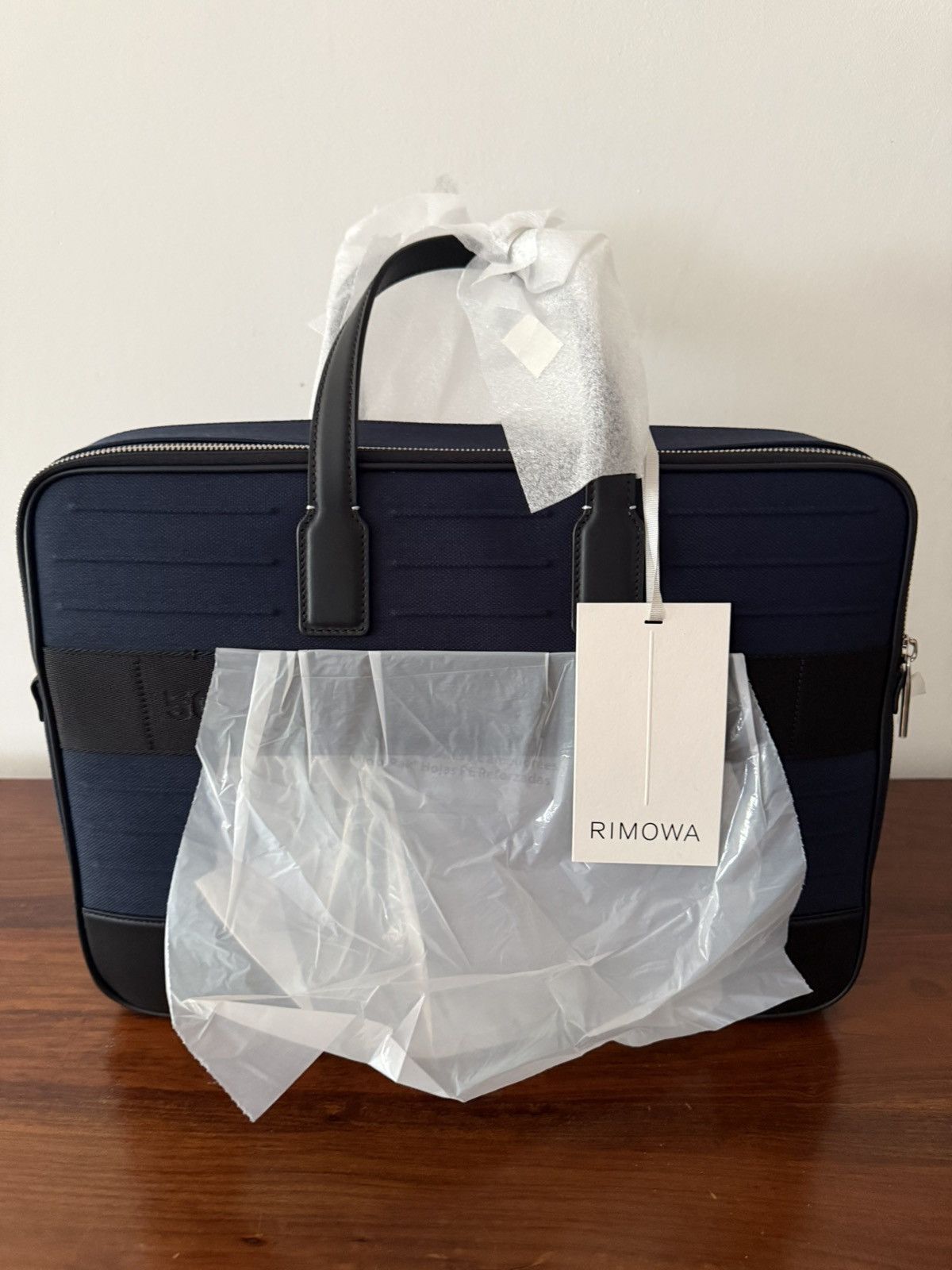 Rimowa Neverstill Briefcase in Blue, Men's — image 2 of 6