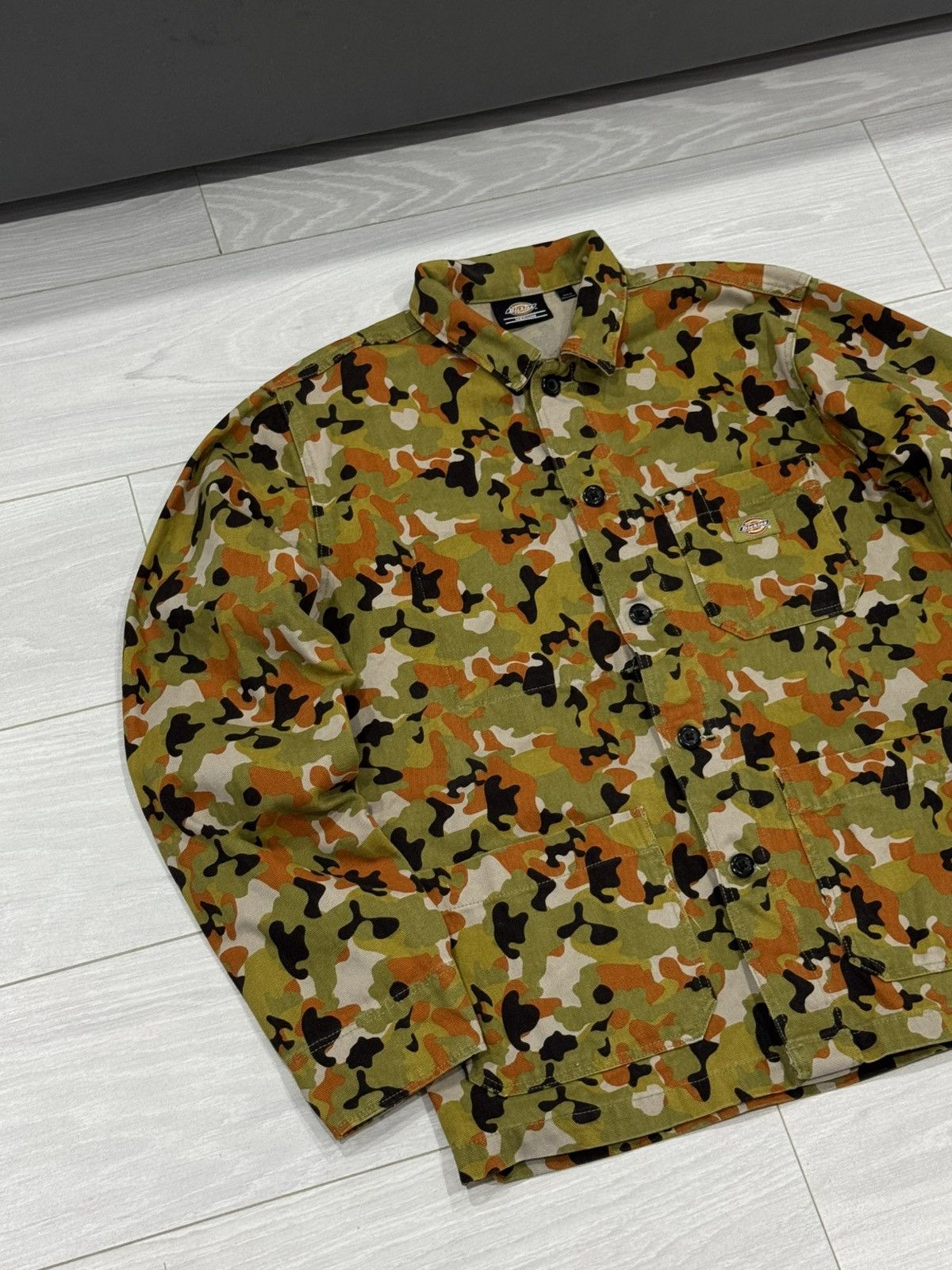 Dickies Dickies Vintage Workwear Camo Denim Jacket Size US M / EU 48-50 / 2 - 4 Thumbnail