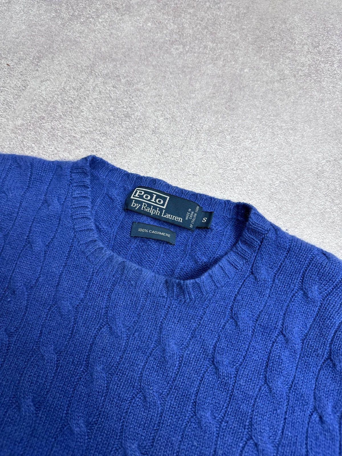 Polo Ralph Lauren Vintage Polo Ralph Lauren Big Knit Archival Sweater S Size US S / EU 44-46 / 1 - 2 Thumbnail