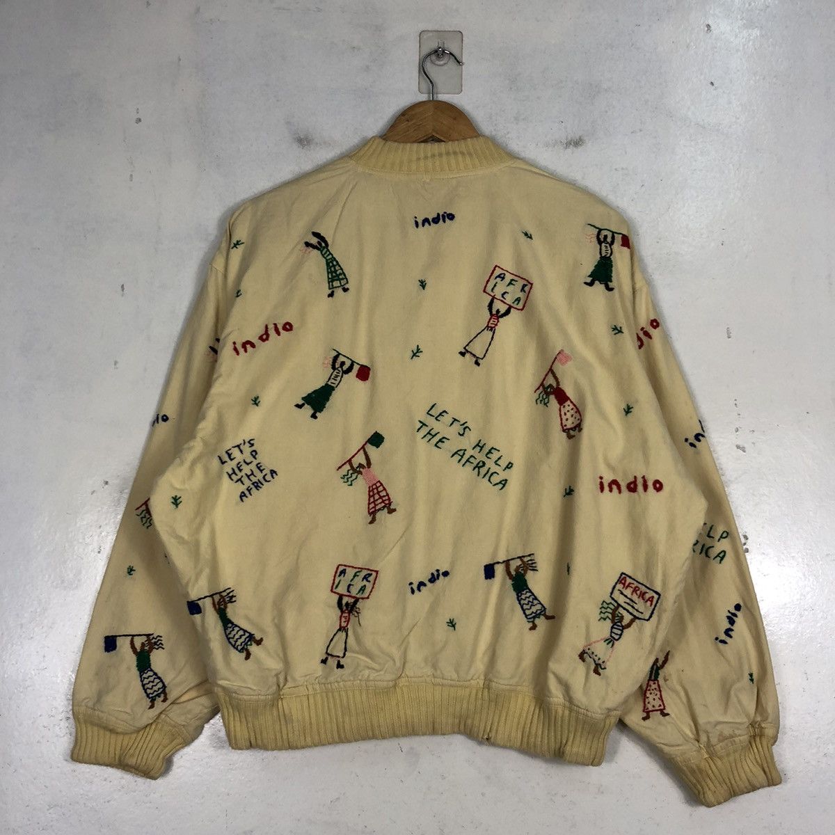 Japanese Brand × Other Indio Embroidered Bombers Jacket Size US M / EU 48-50 / 2 - 7 Thumbnail
