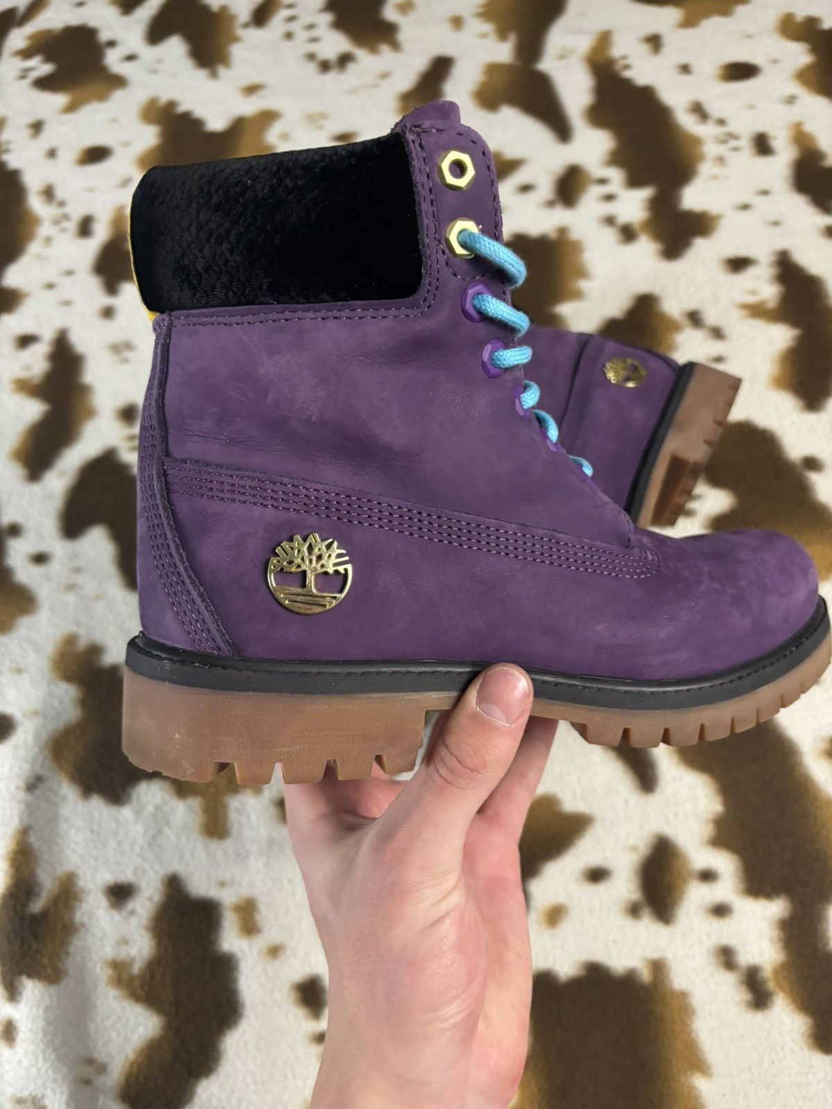 NBA × Timberland Timberland x NBA x Lakers 7inch Boots 26 cm 8 Us 42 Eu Size US 8 / EU 41 - 3 Thumbnail