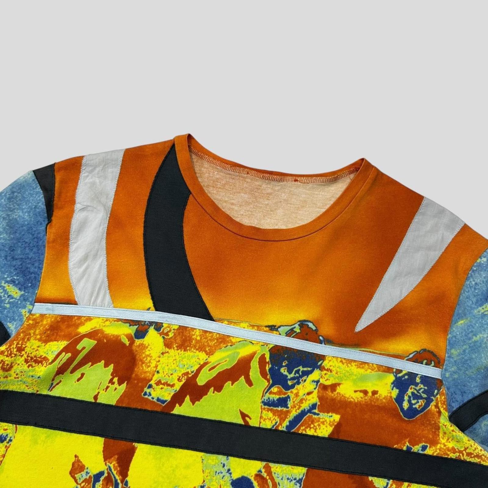 Prada Prada Sport 00’s Thermal Heatmap Patchwork T-shirt - L (M) Size US M / EU 48-50 / 2 - 3 Thumbnail
