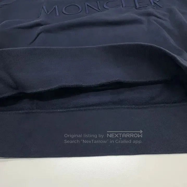 Moncler Moncler FW21 Logo Embroidered Cotton Crewneck Sweatshirt. Size US L / EU 52-54 / 3 - 4 Thumbnail