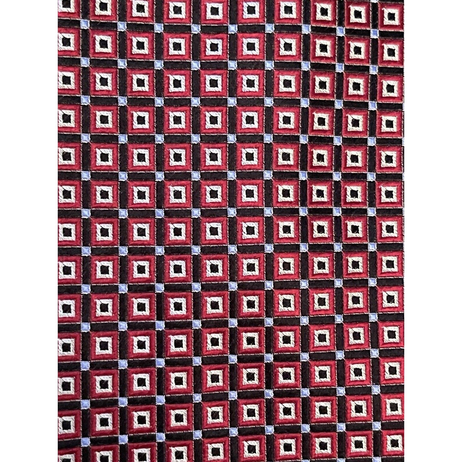 Chaps Chaps Red Black Hand Made 100% Silk Made In China Size ONE SIZE - 9 Thumbnail