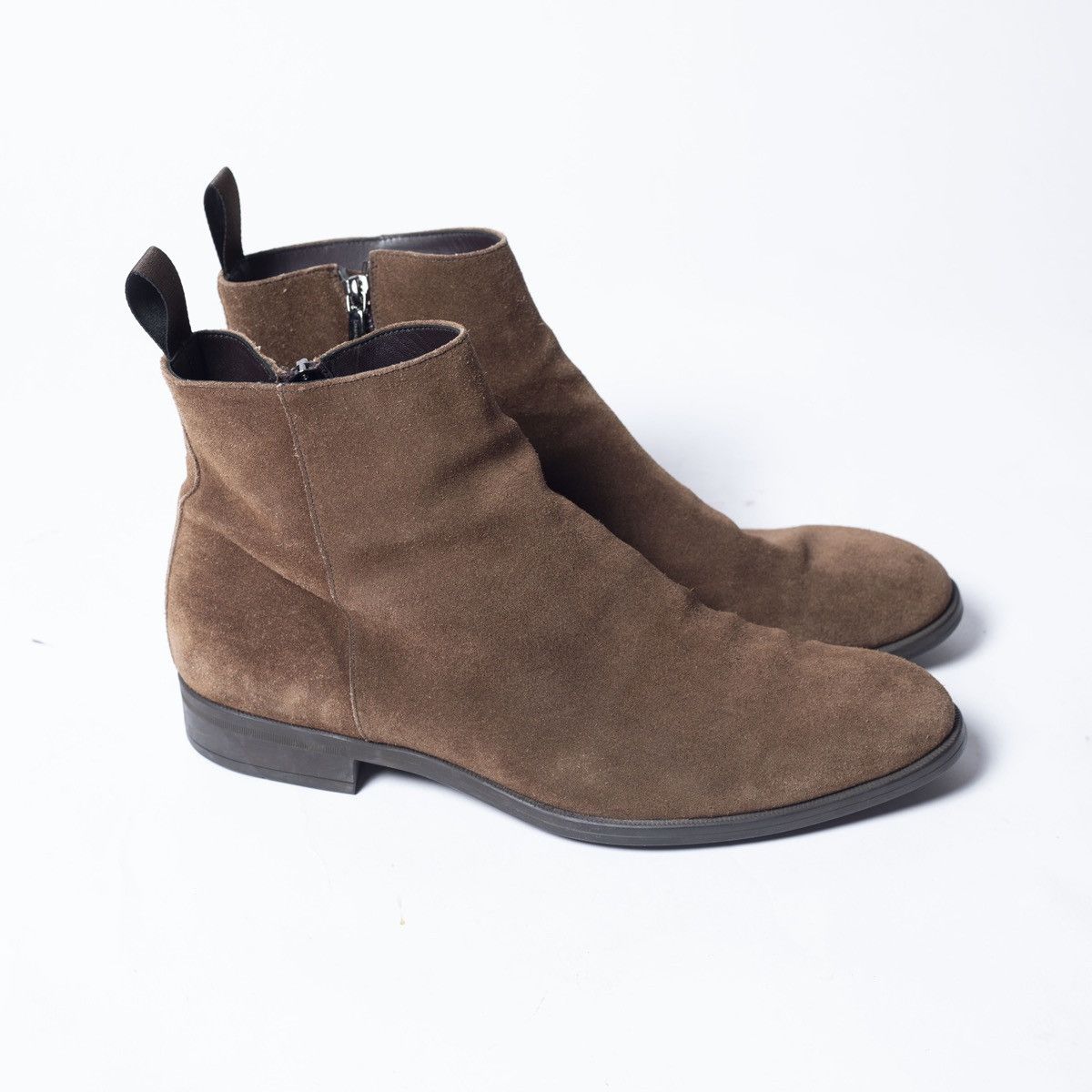 image of Ermenegildo Zegna Boots in Brown, Men's (Size 11)