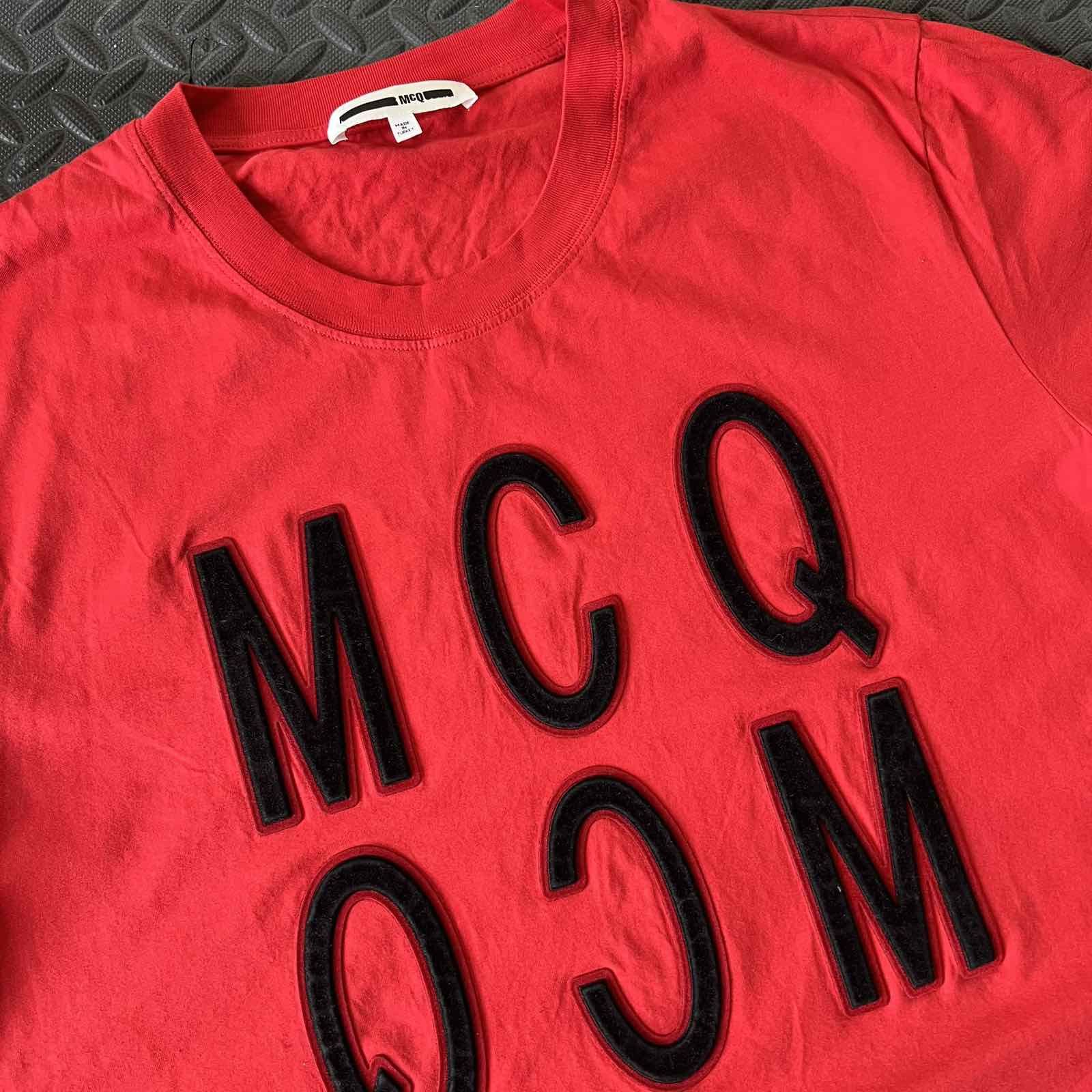 Alexander McQueen Alexander McQueen red T-shirt Size US XXL / EU 58 / 5 - 4 Thumbnail
