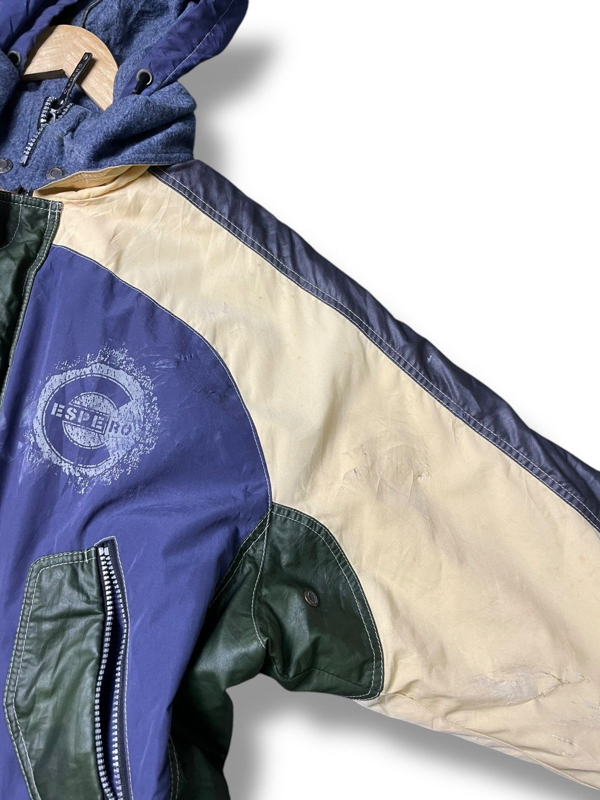 Designer × Japanese Brand × Vintage Vintage ESPERO Brand Multi pocket Hooded Jacket (88) Size US XL / EU 56 / 4 - 11 Thumbnail