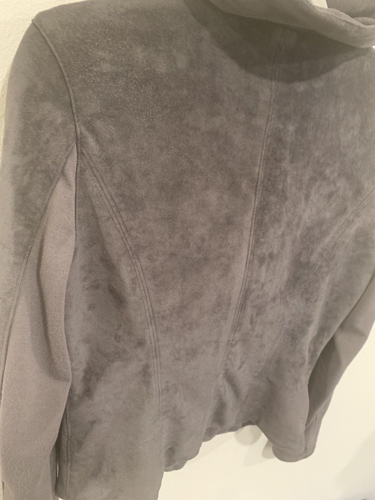 Rick Owens Rick owens like suede asymetrical zipup Size S / US 4 / IT 40 - 4 Thumbnail