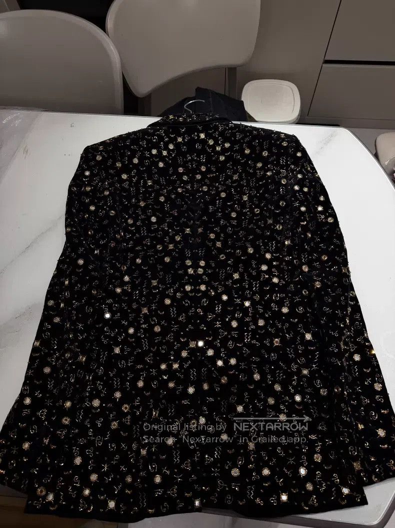 Saint Laurent Paris Saint Laurent Paris Zodiac Velvet Mirror Surface Suit i Size US S / EU 44-46 / 1 - 3 Thumbnail