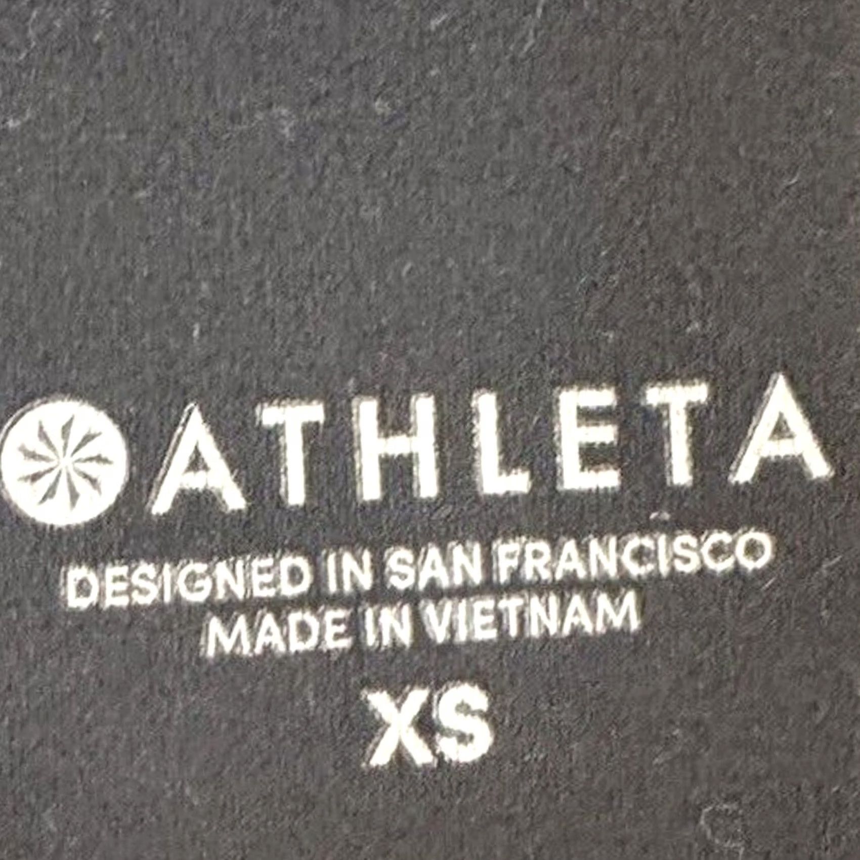 Athleta Athleta Women's Leggings Black XS 7/8 Cut Out Side Size 26" / US 2 / IT 38 - 4 Thumbnail