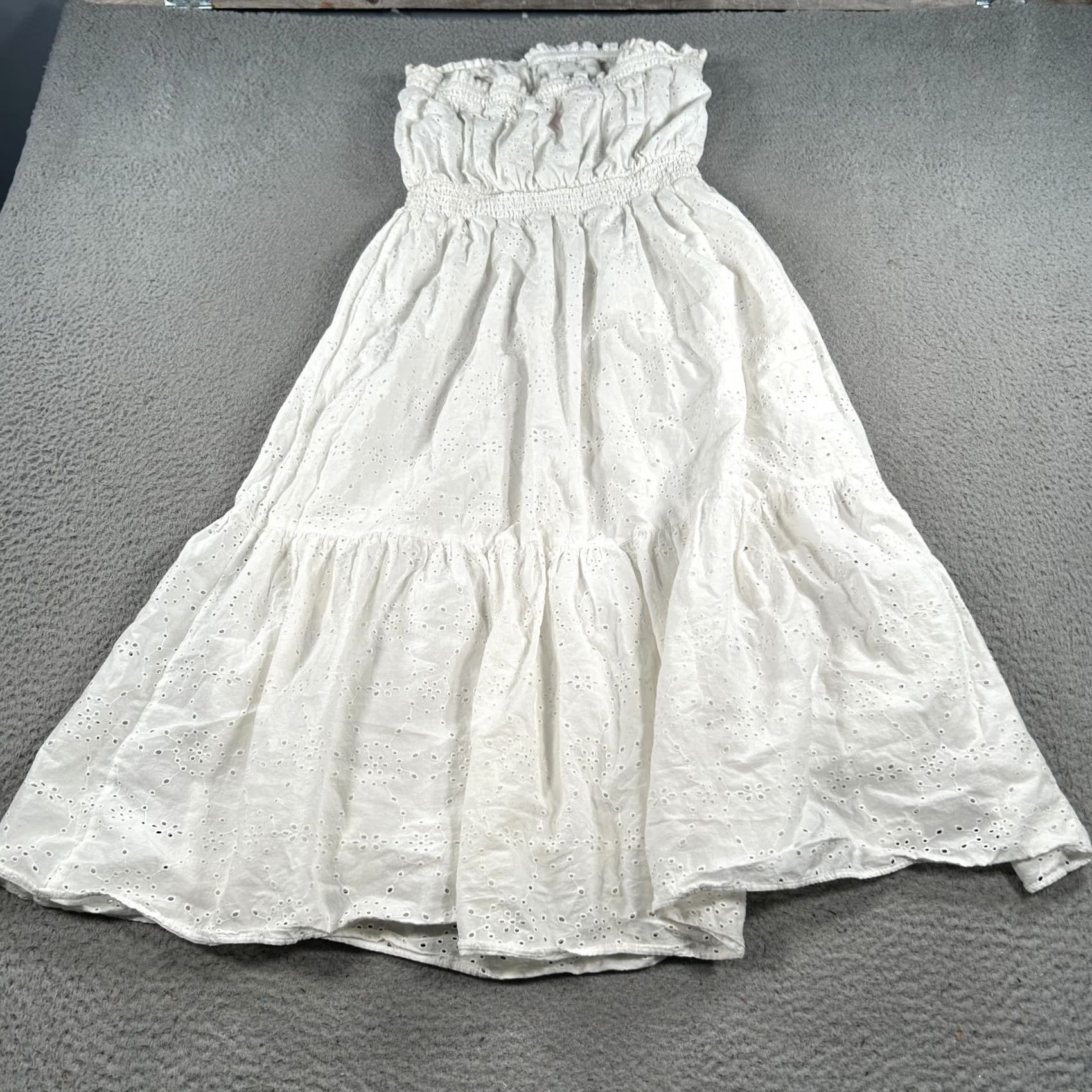 dinner dress whites A Line V Neck White Prom Dresses, Satin Tea Length White Formal Weddin – morievent Plus Size Empire Evening Bustier Dress size:4 - 5 Yrs The pants that were