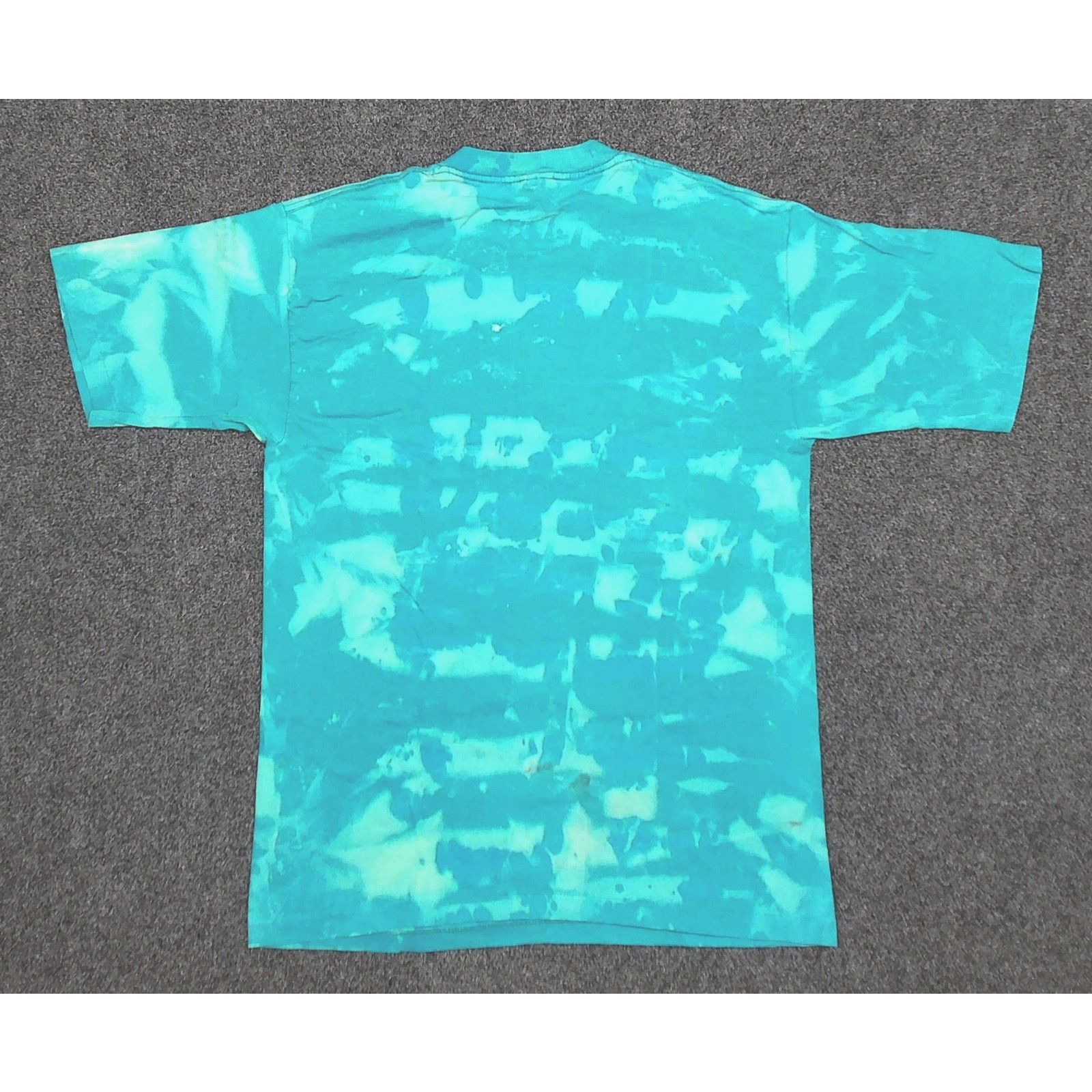 Vintage 80s/90s SeaWorld Penny Penguin Bleach Tie Dye Single Stitch Size US L / EU 52-54 / 3 - 4 Thumbnail