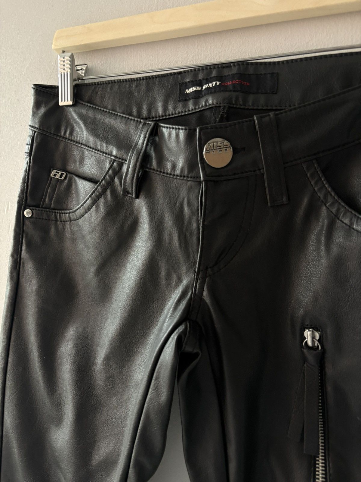 Miss Sixty Miss Sixty leather trousers Size 26" / US 2 / IT 38 - 10 Thumbnail