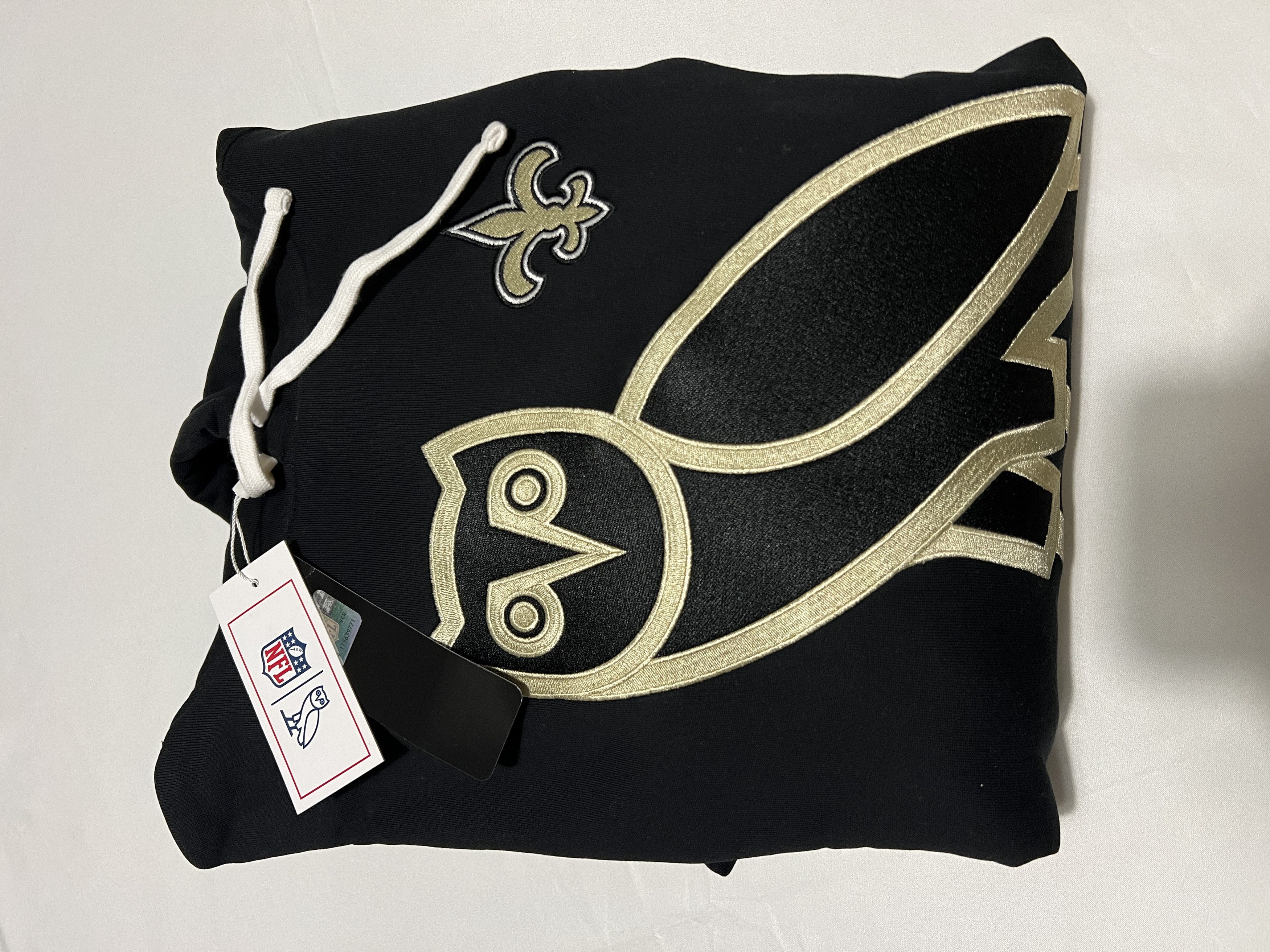 Drake OVO x NFL NEW ORLEANS SAINTS OG OWL HOODIE Size US S / EU 44-46 / 1 - 5 Thumbnail