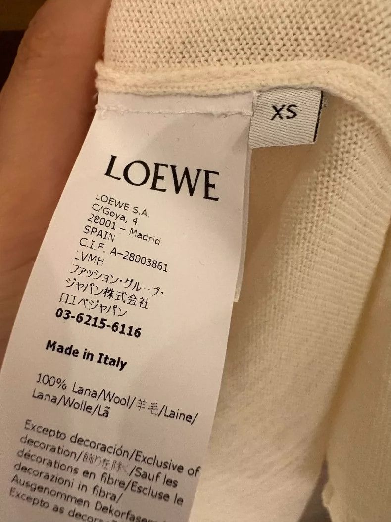 Loewe LOEWE Long sleeve polo shirt Size US XS / EU 42 / 0 - 4 Thumbnail