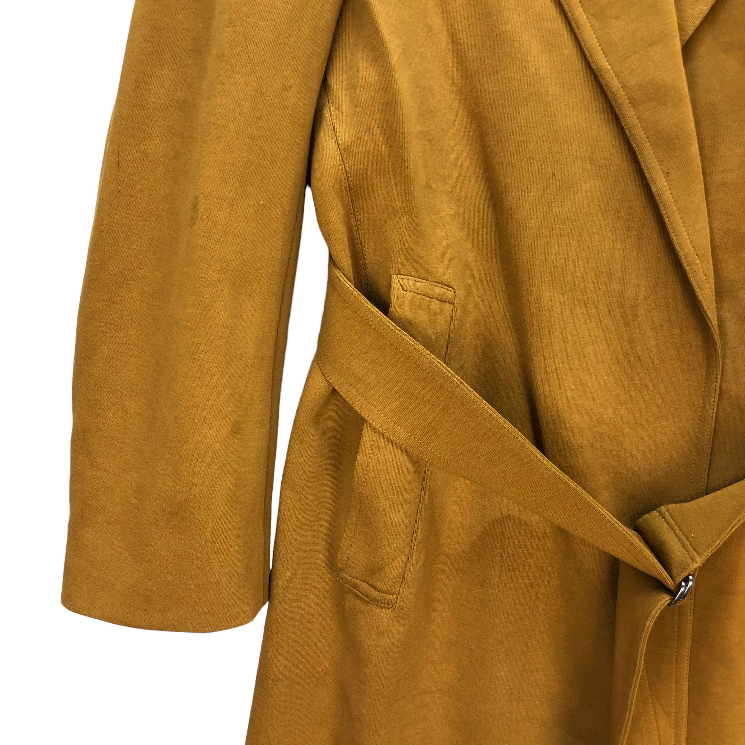 Lemaire × Uniqlo LEMAIRE UNIQLO U BELTED LONG COAT #7346-131 Size L / US 10 / IT 46 - 4 Thumbnail