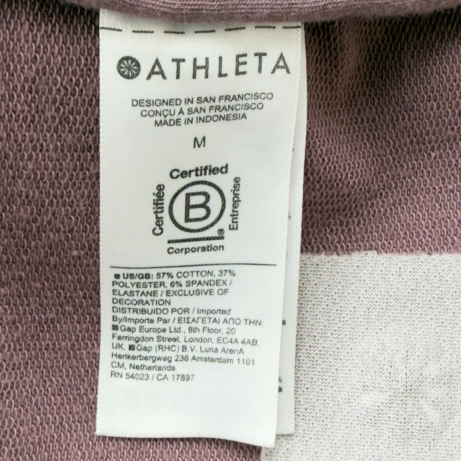 Athleta Athleta Retroterry Wrap Sweatshirt Damask Mauve Size M / US 6-8 / IT 42-44 - 7 Thumbnail