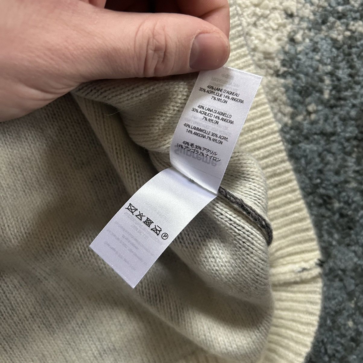 Supreme FALL WiNTER 2021 THE CROW MOHAiR KNiT CREWNECK SWEATER MANGA Size US S / EU 44-46 / 1 - 11 Thumbnail