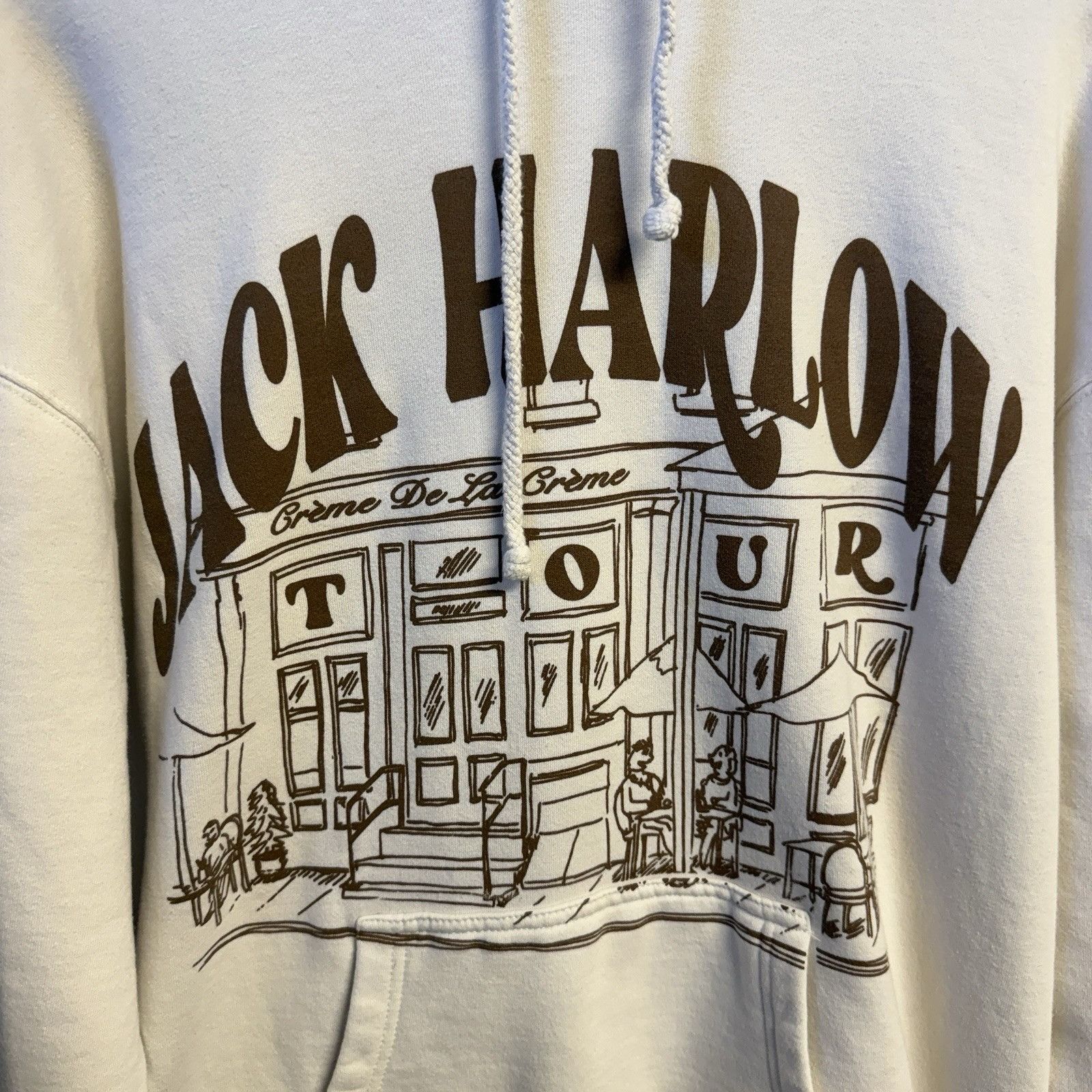 Rap Tees Jack Harlow Creme de la Creme Tour Hoodie Sweatshirt XL 25.5 Size US XL / EU 56 / 4 - 3 Thumbnail