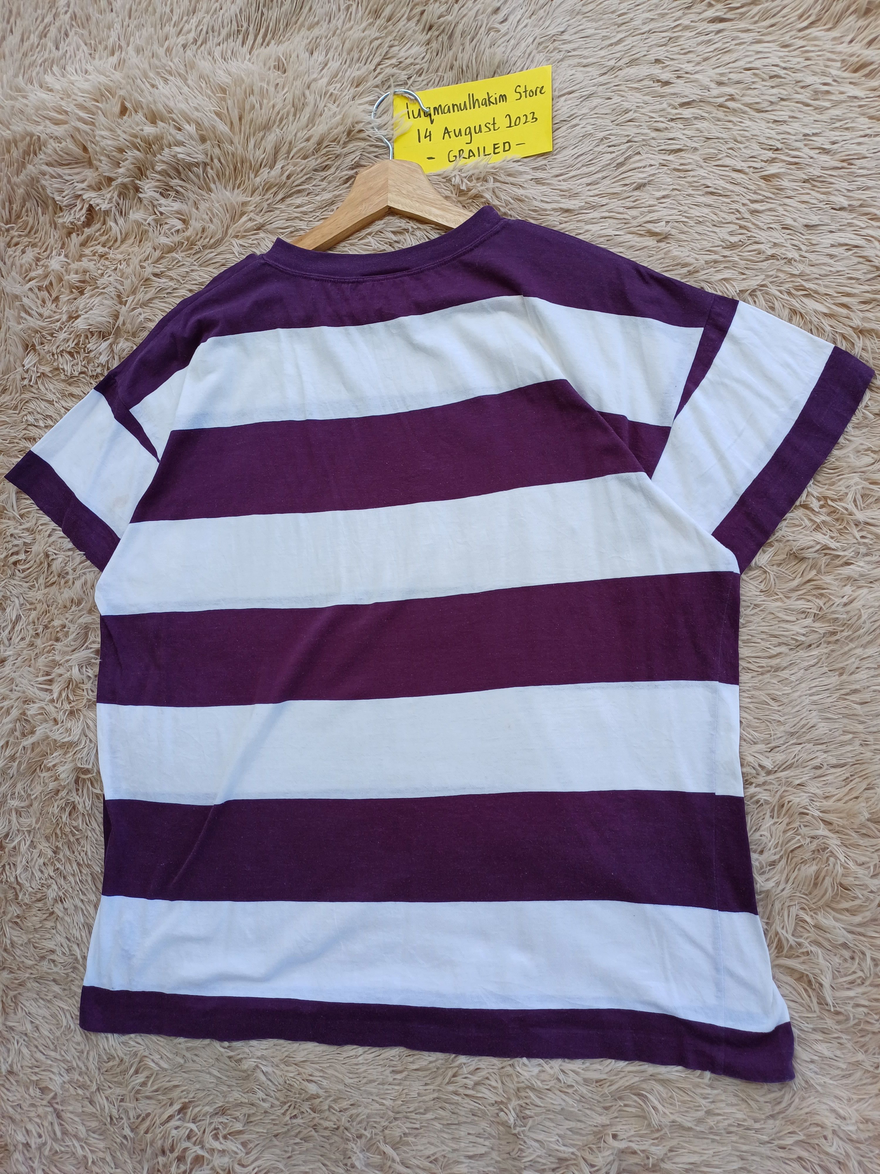 Lacoste Vintage LACOSTE Stripes TShirt Size US M / EU 48-50 / 2 - 13 Thumbnail