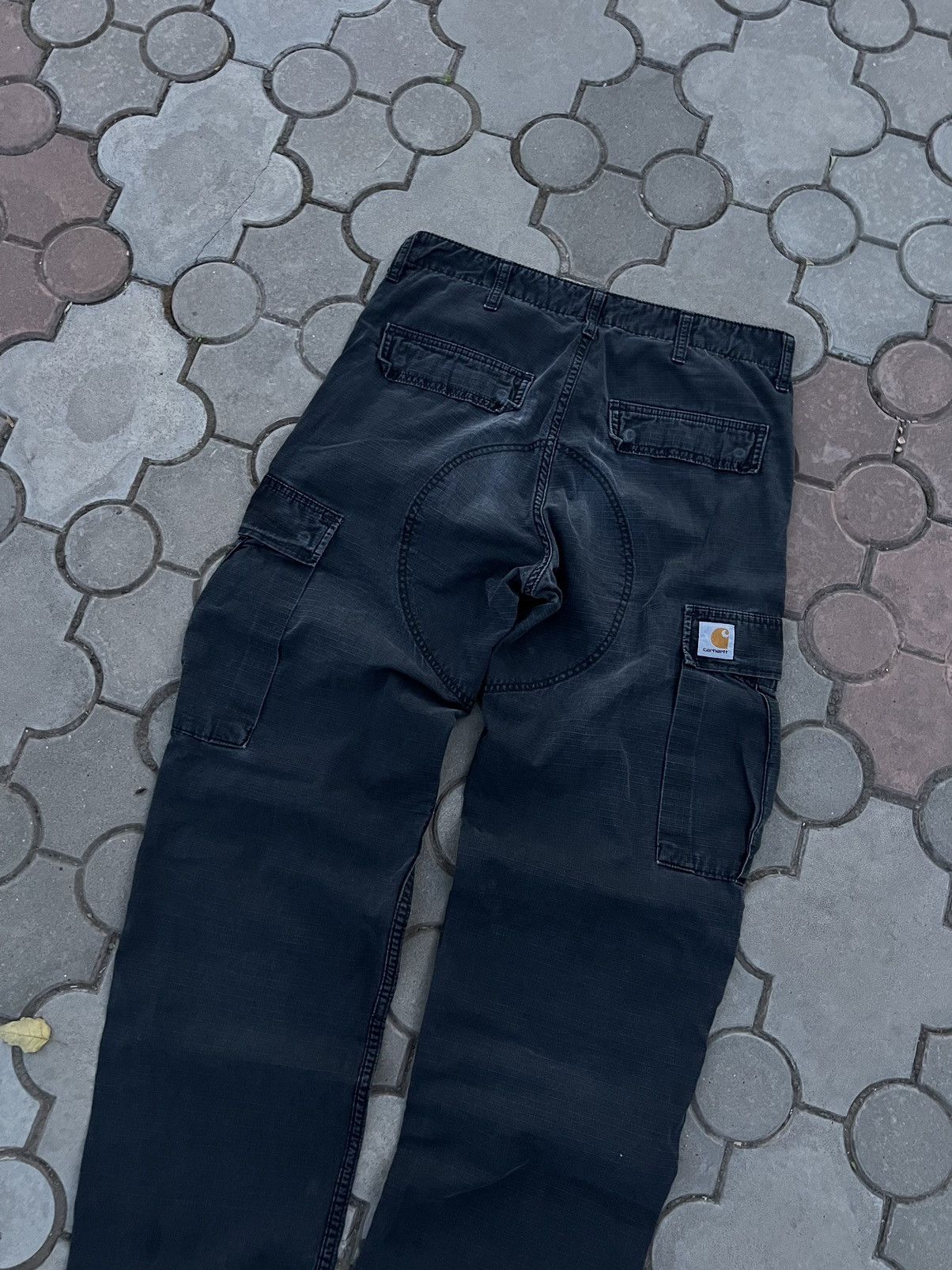 Carhartt × Carhartt Wip × Vintage Vintage Carhartt Wip Faded Regular Cargo Pant Y2K Size US 32 / EU 48 - 3 Thumbnail
