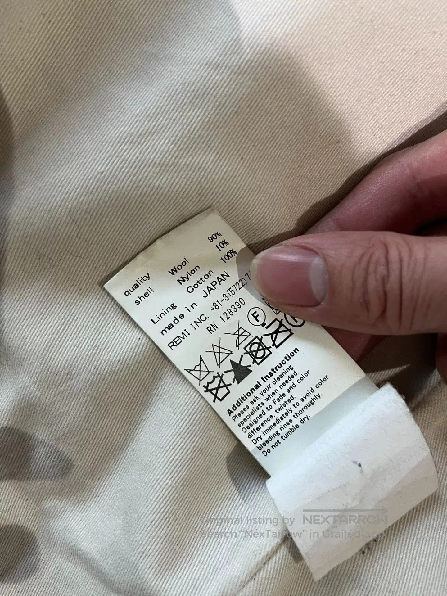 Remi Relief Remi Relief Wool Blend Long Coat. Size US XL / EU 56 / 4 - 3 Thumbnail