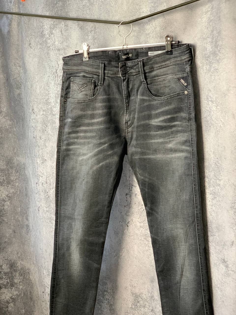 Replay REPLAY Anbass Slim Fit Jeans Denim Pants Women's size 33 Size 32" / US 10 / IT 46 - 2 Thumbnail