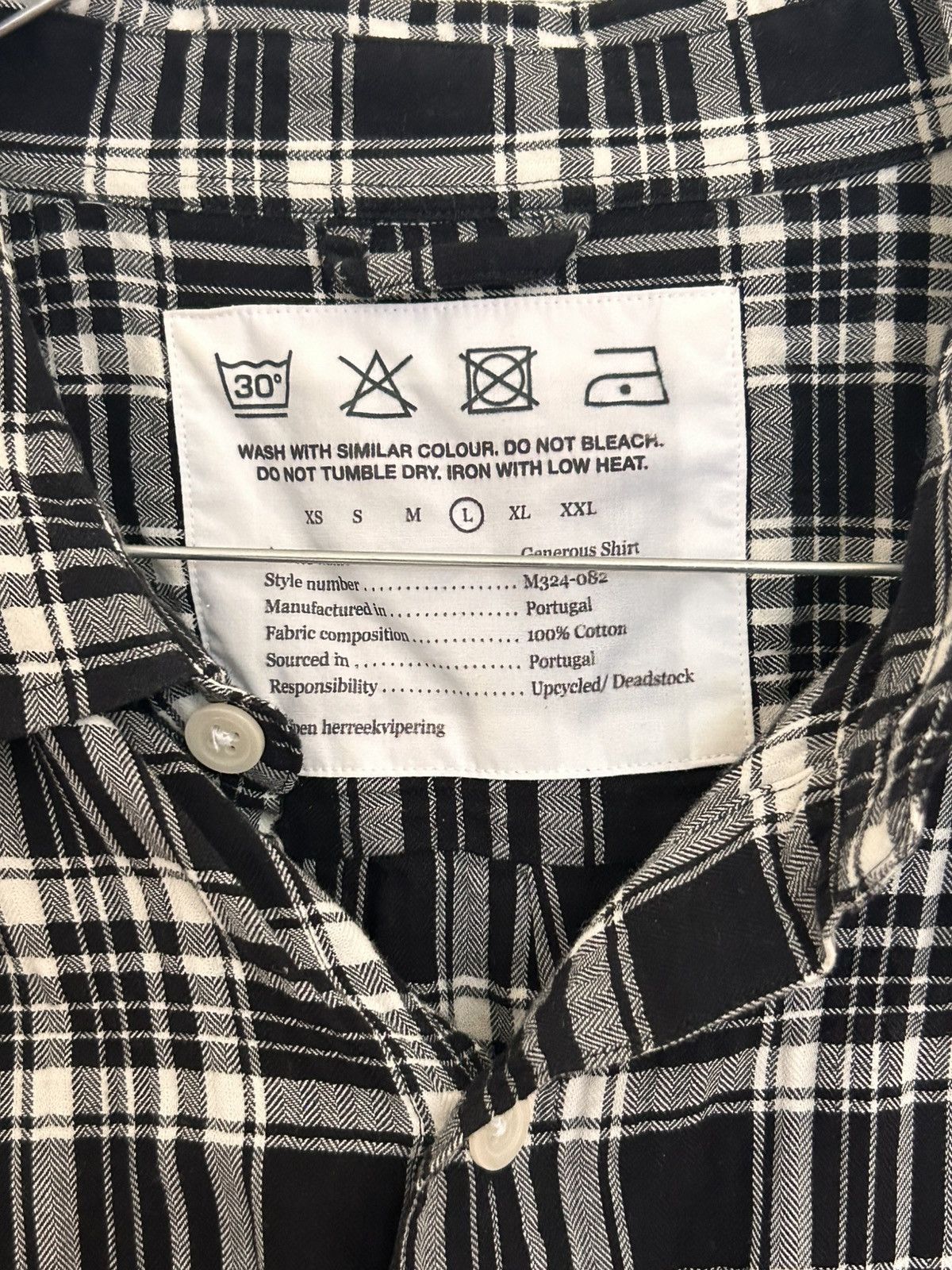 Mfpen mfpen Generous Shirt "Carpenter Check" Size US L / EU 52-54 / 3 - 3 Thumbnail