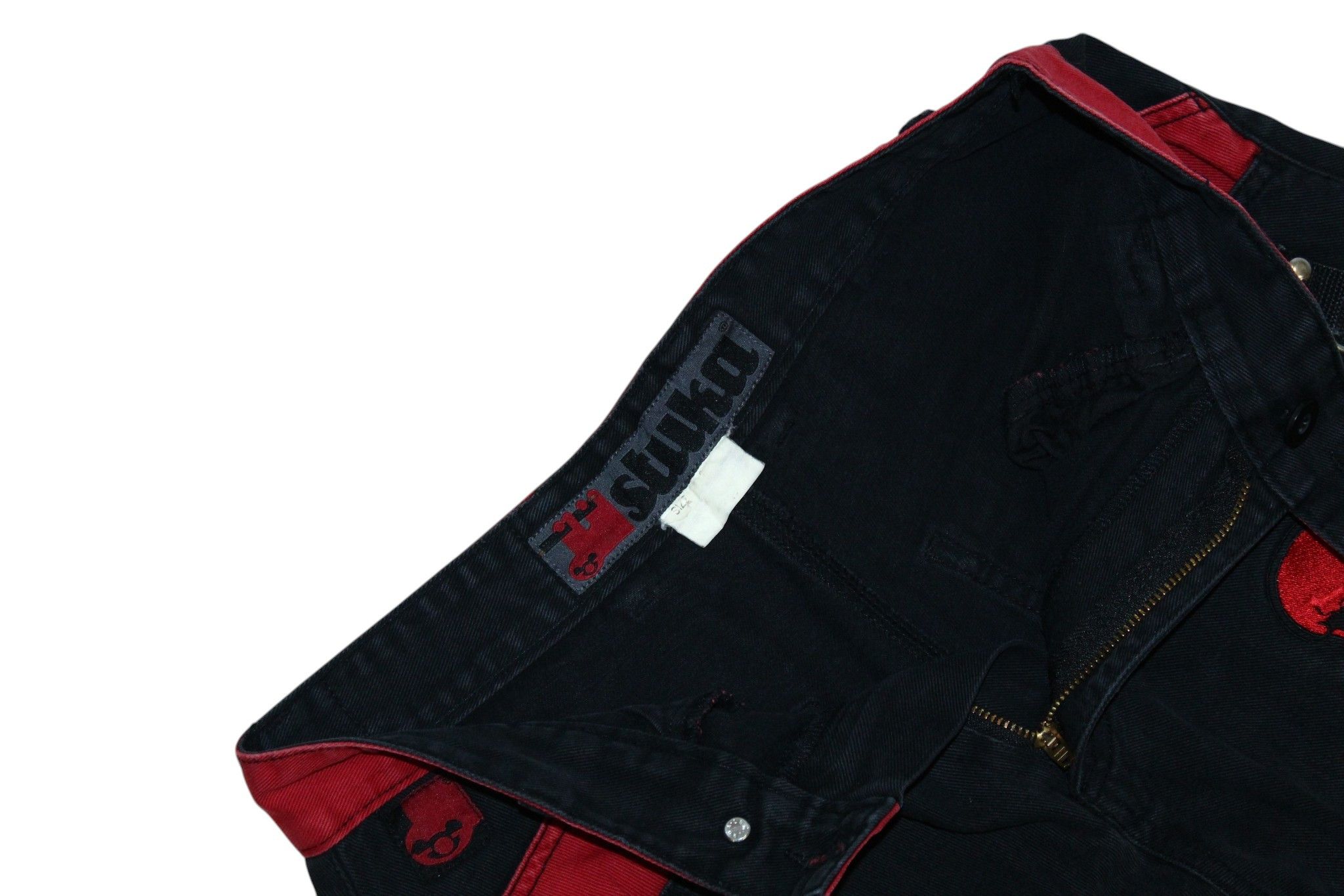 14th Addiction 💥STEALS💥 STUKA "Anarchy Flame" Multipocket Parachute Pants Size US 30 / EU 46 - 6 Thumbnail