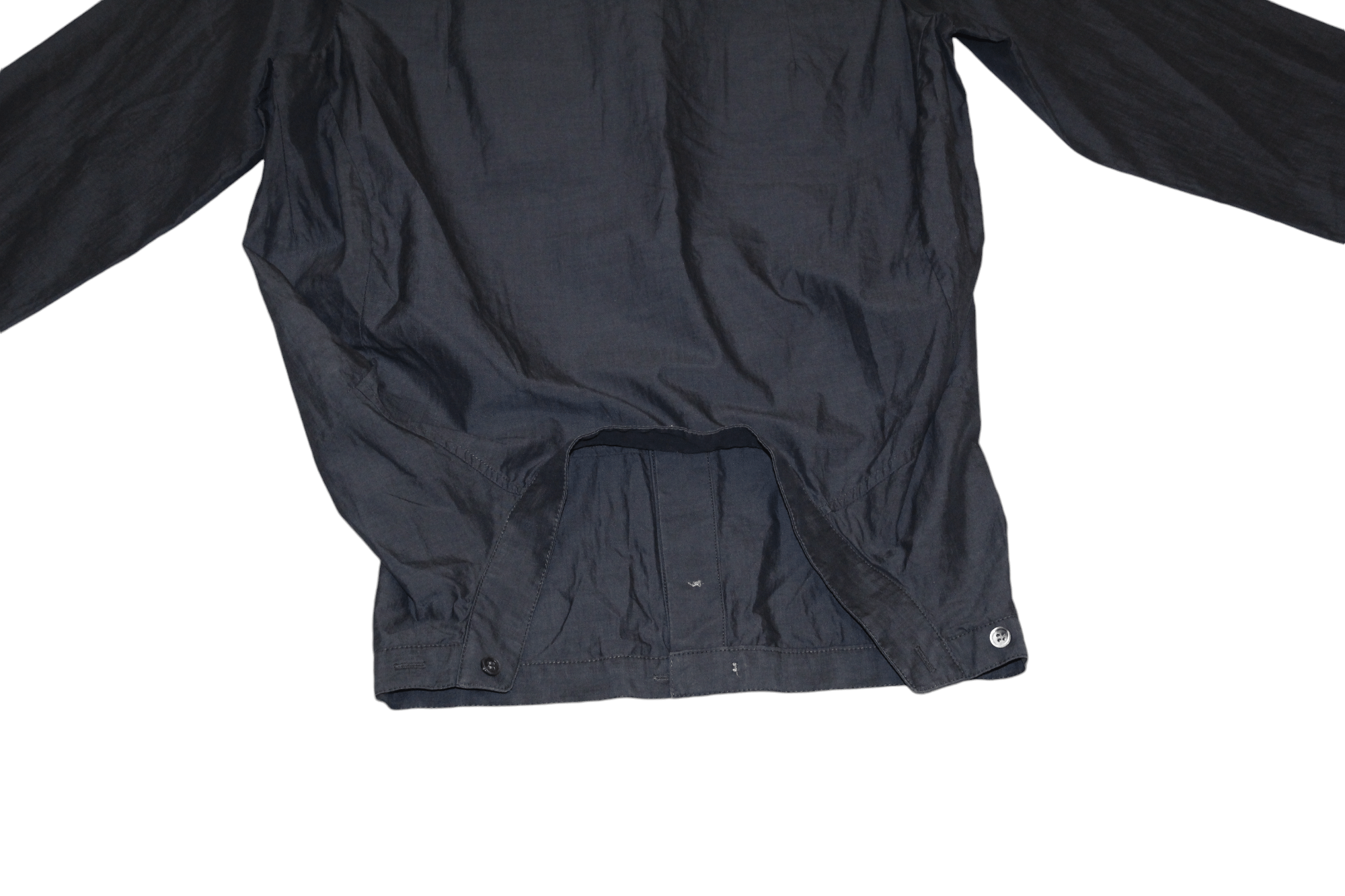 Pas de Calais Pas De Calais lhidden button brushed cotton shirt Size S / US 4 / IT 40 - 10 Thumbnail