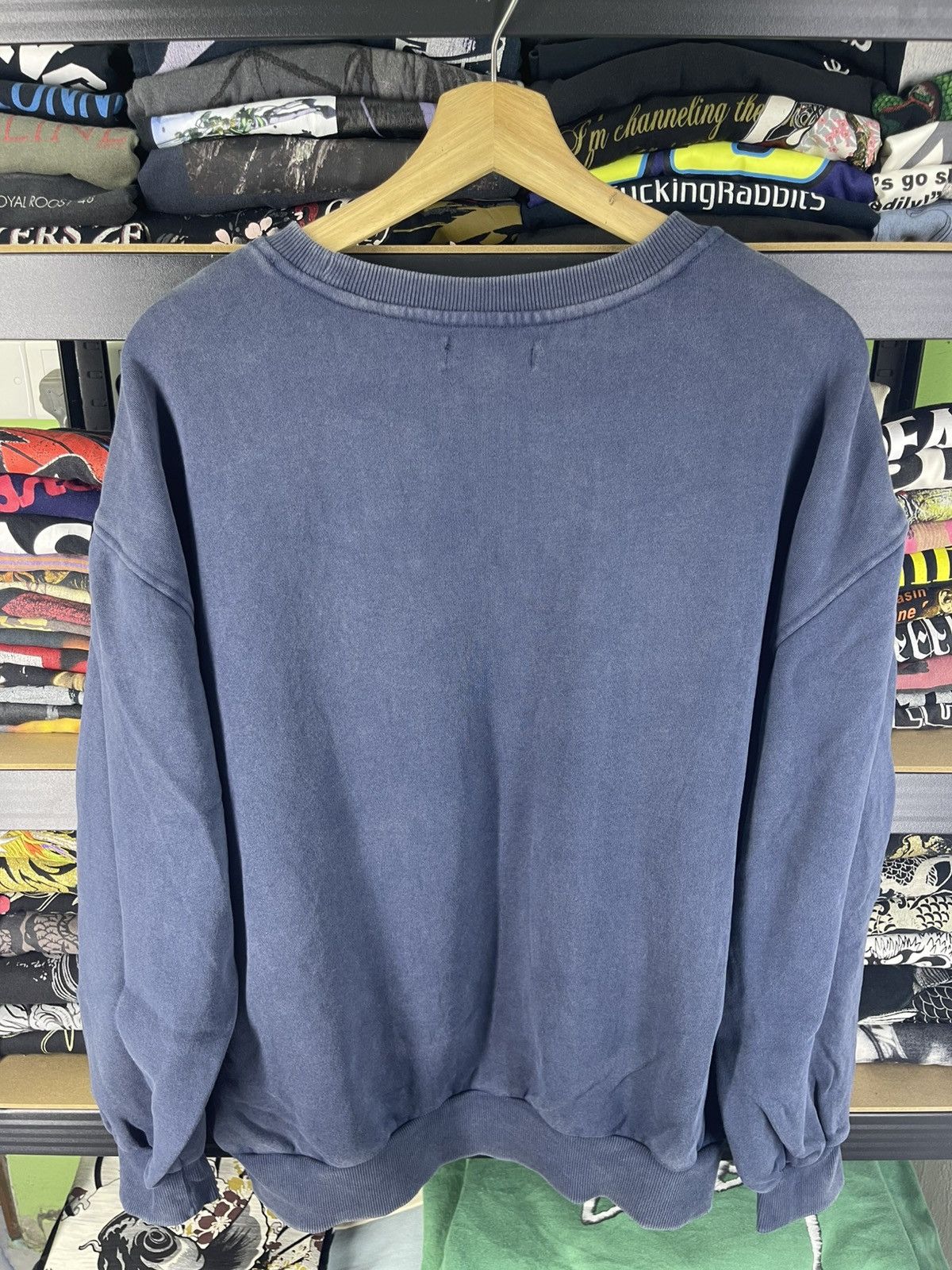 True Religion True Religion Staggered TR Crew Neck Pullover Sweatshirt Size US S / EU 44-46 / 1 - 8 Thumbnail